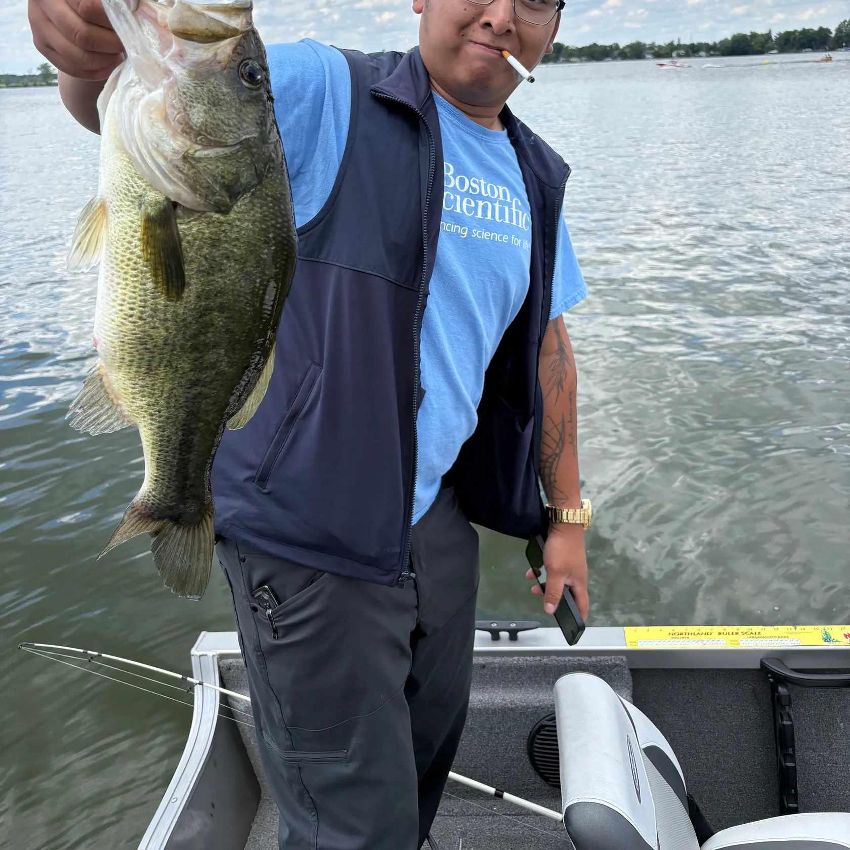 recently logged catches