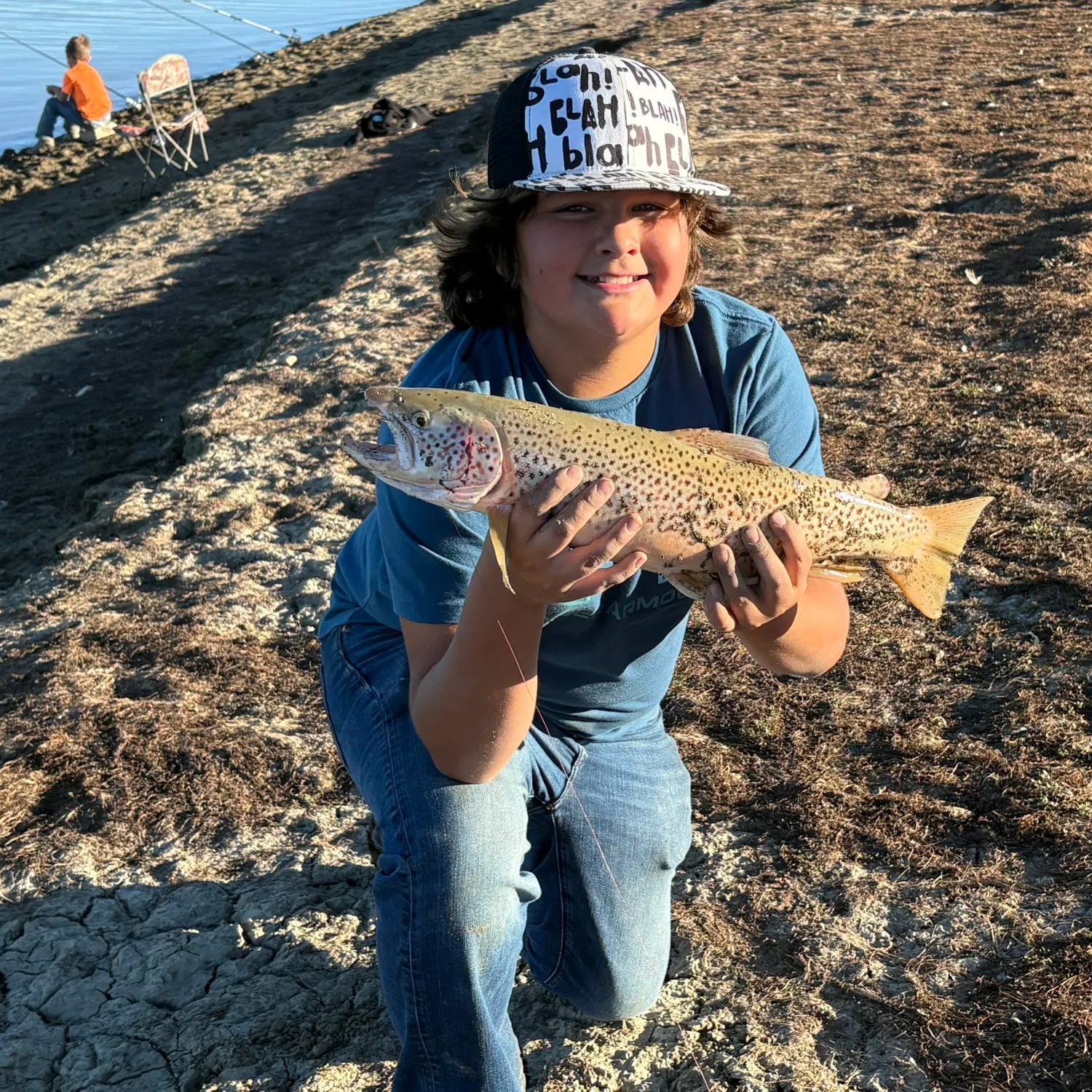 Brown trout caught on Fishbrain