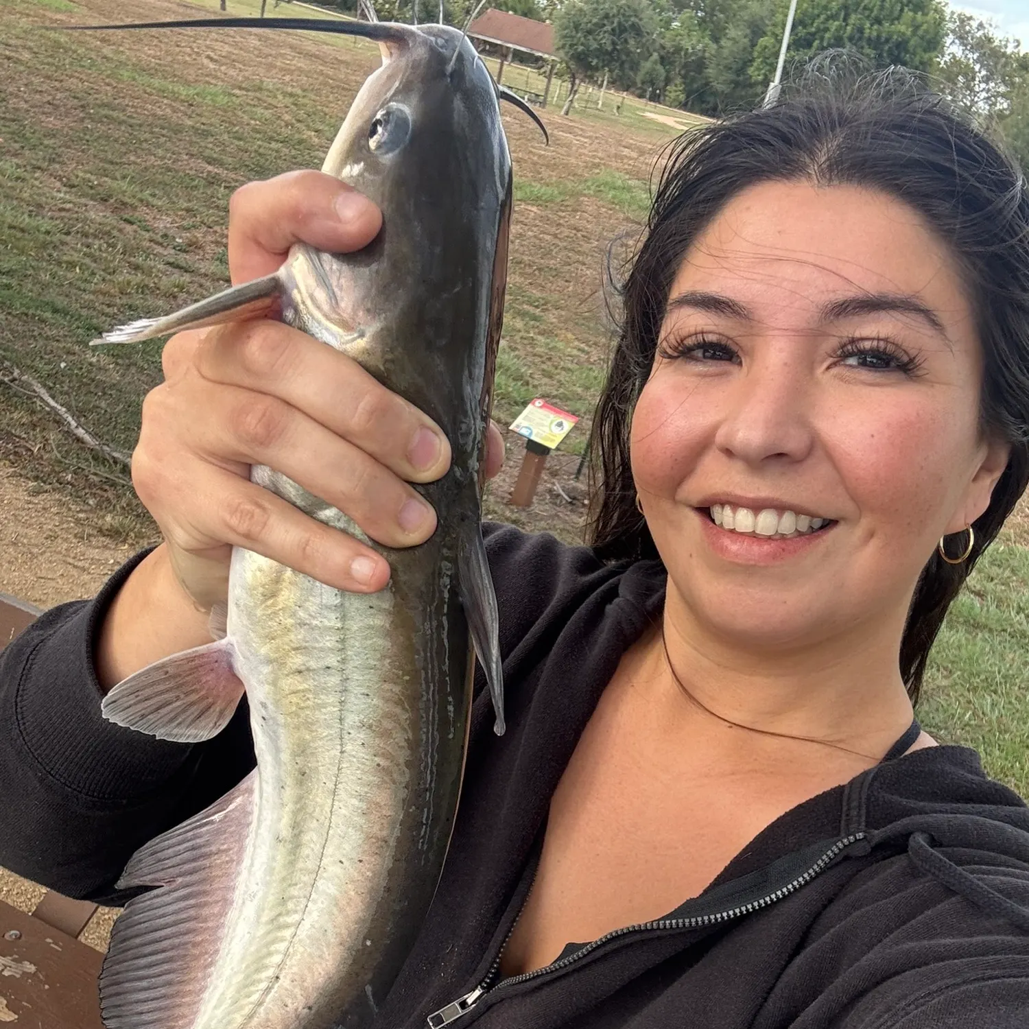 Channel catfish caught on Fishbrain