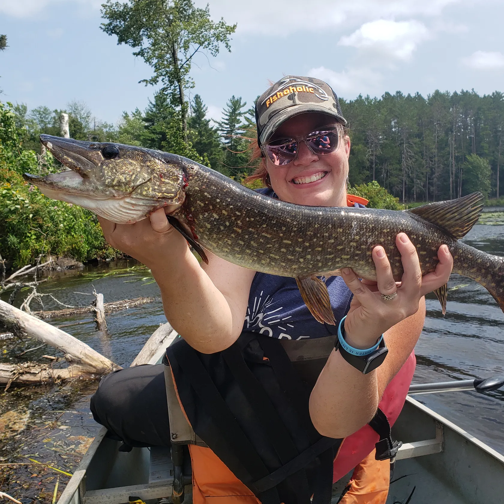 recently logged catches