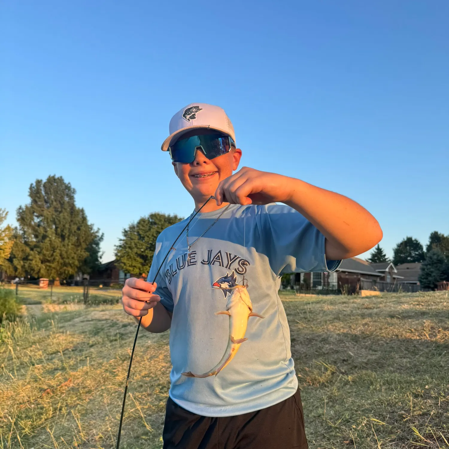 Channel catfish caught on Fishbrain