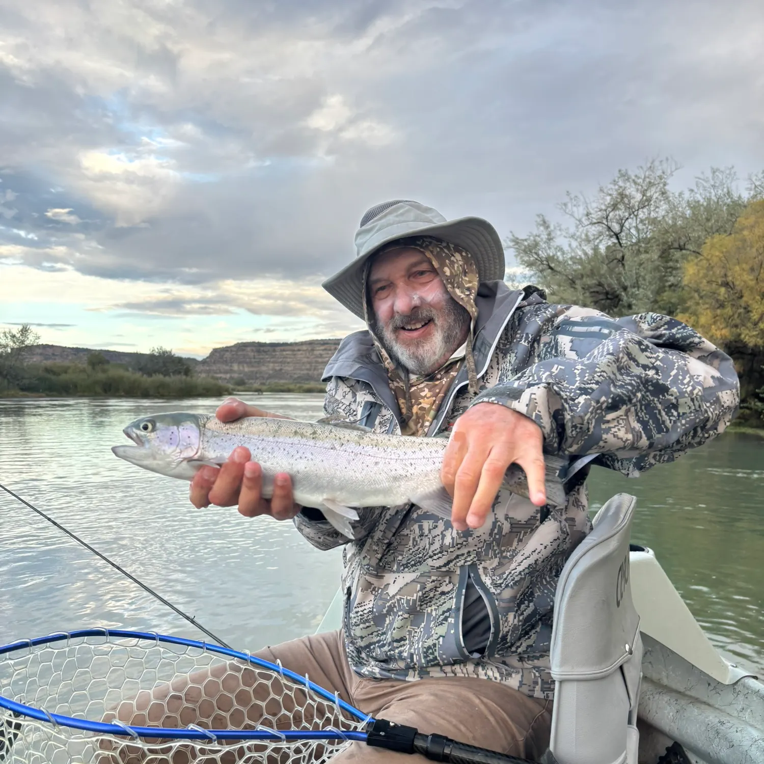 Rainbow trout caught on Fishbrain