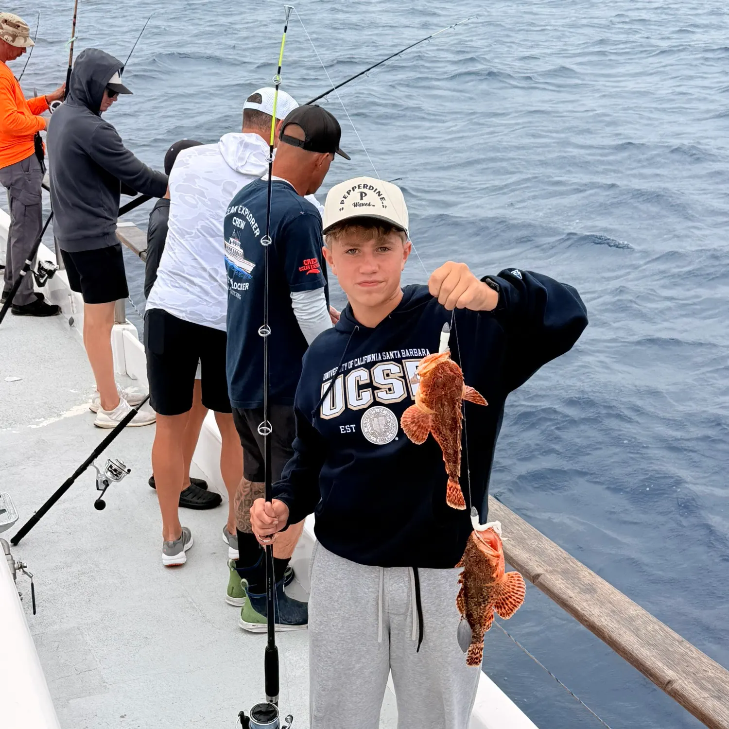 recently logged catches