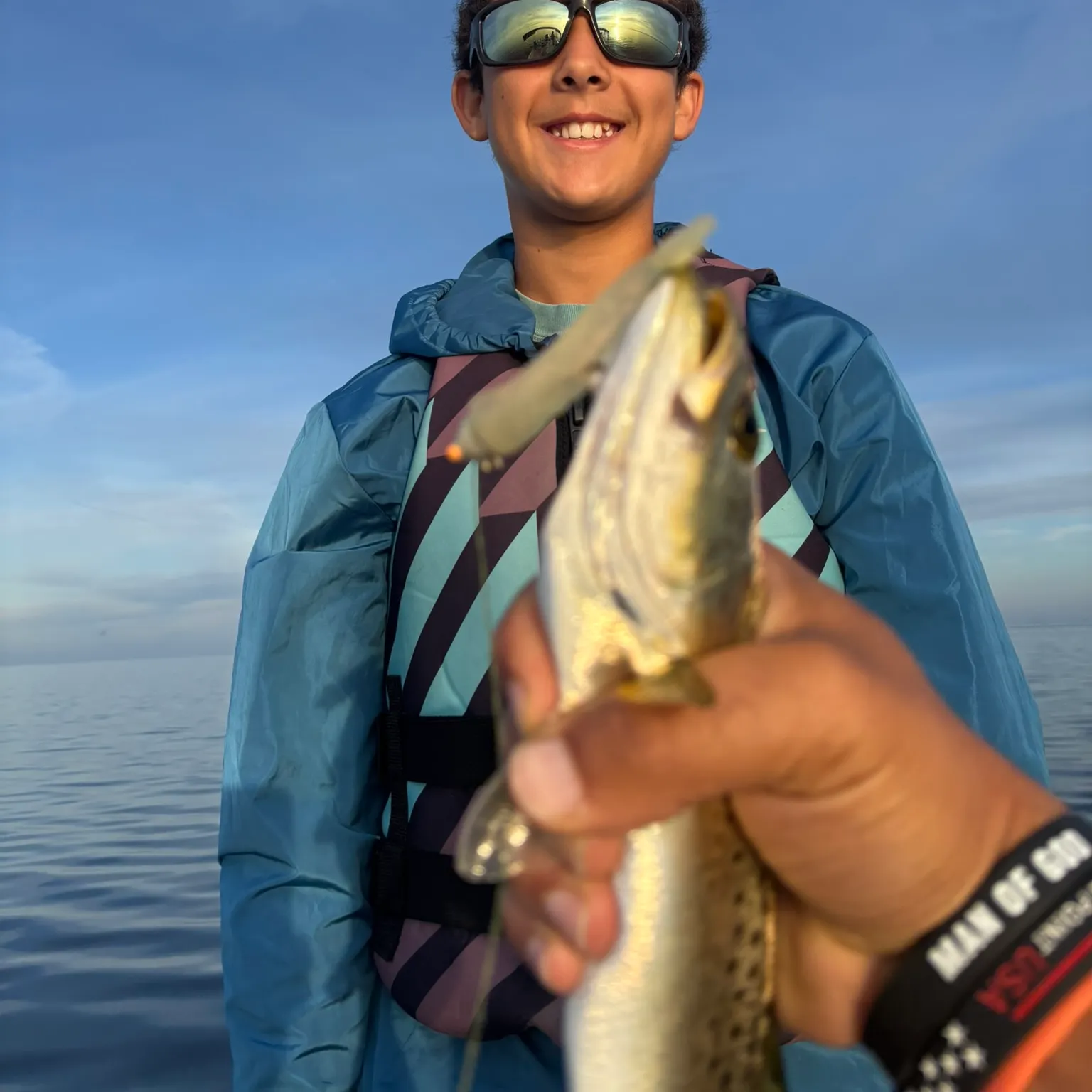 Spotted seatrout caught on Fishbrain