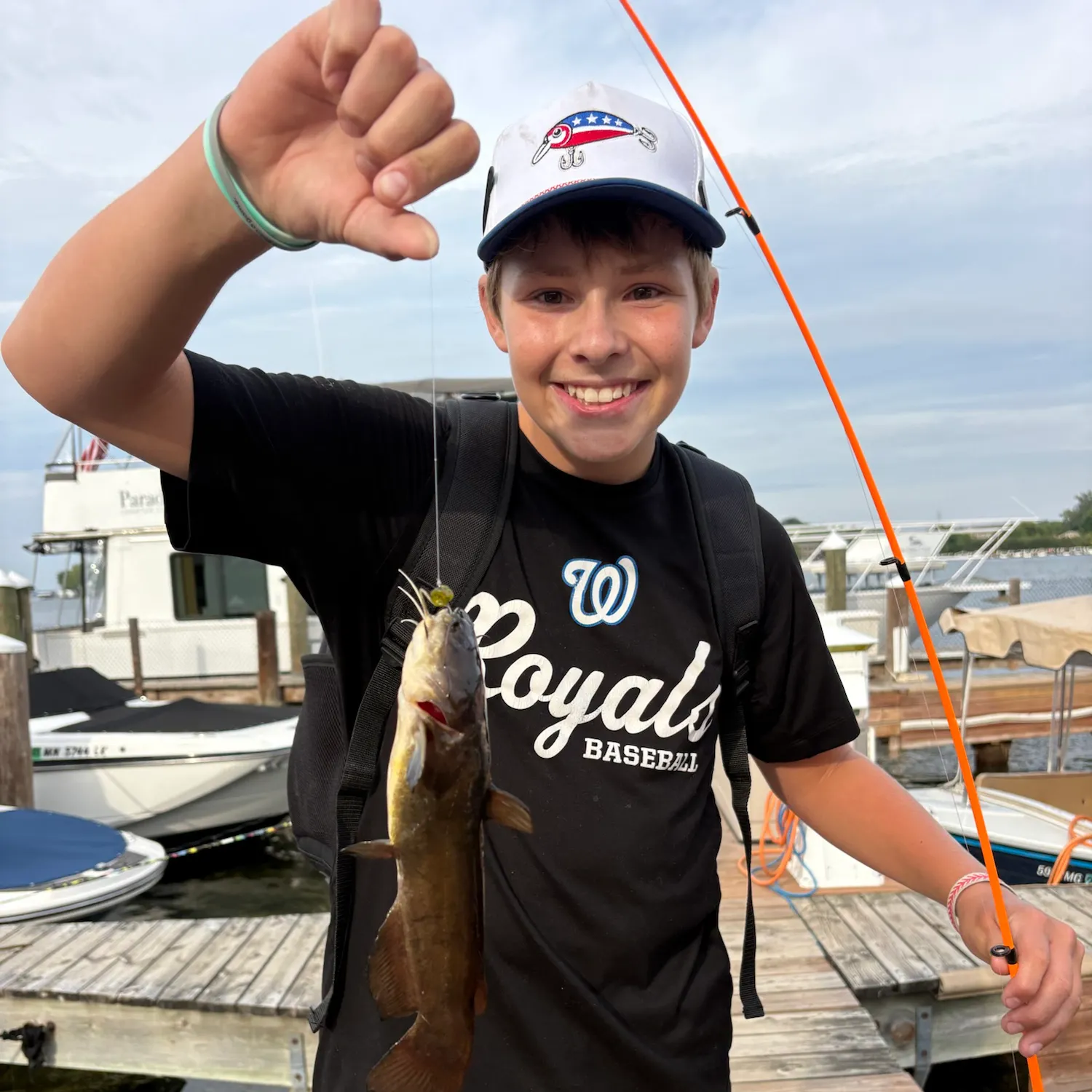 Black bullhead caught on Fishbrain