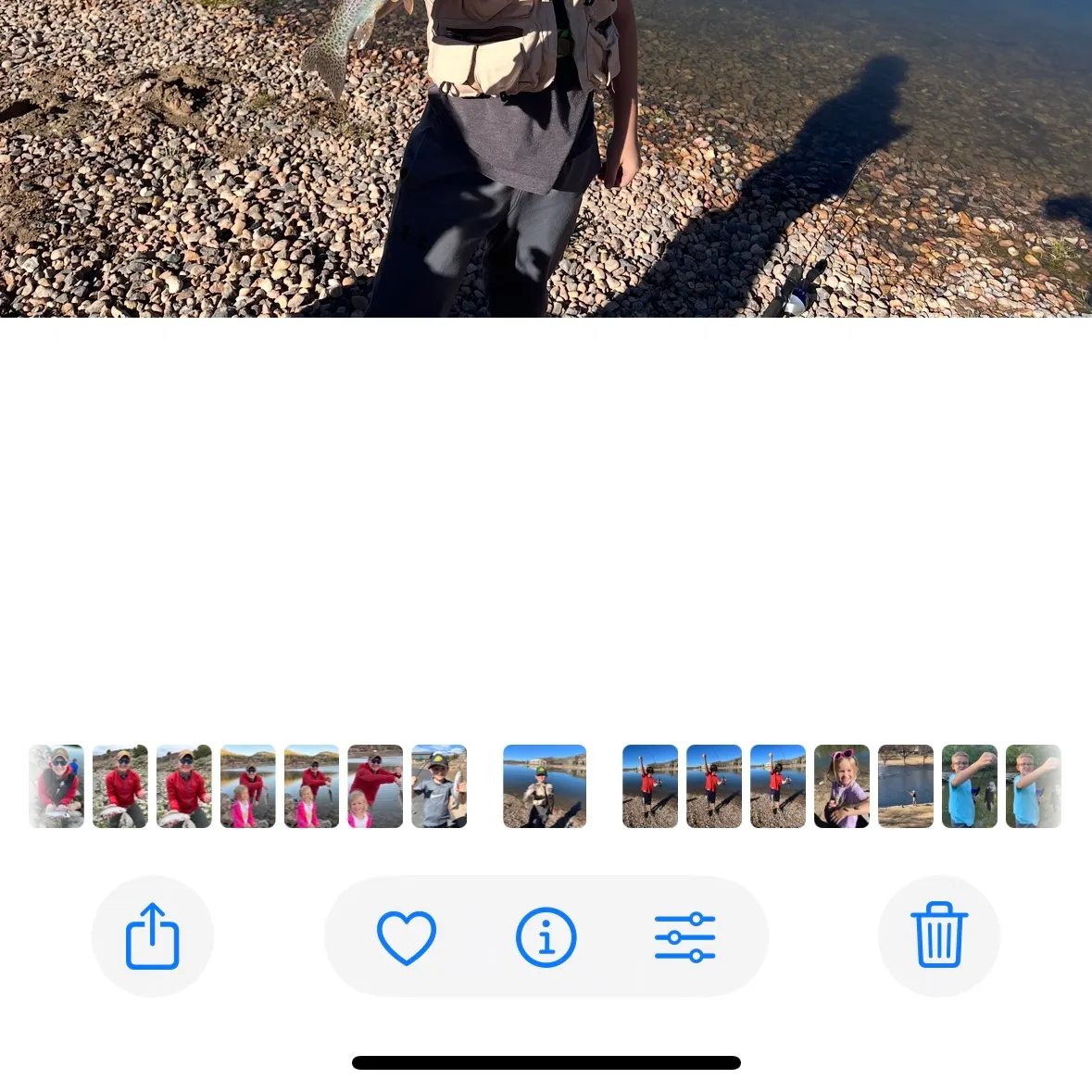 recently logged catches