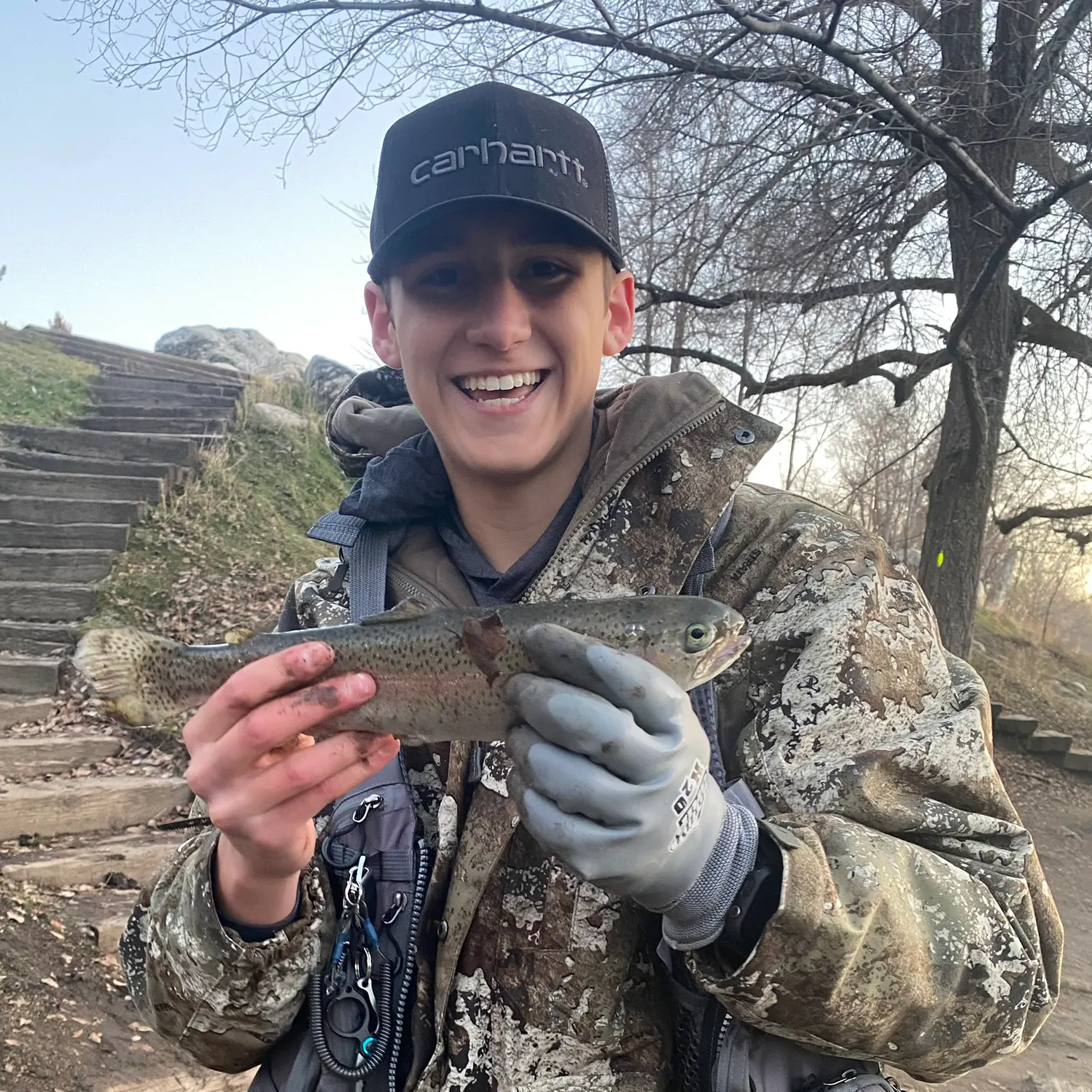 The most recent Rainbow trout catches on Fishbrain