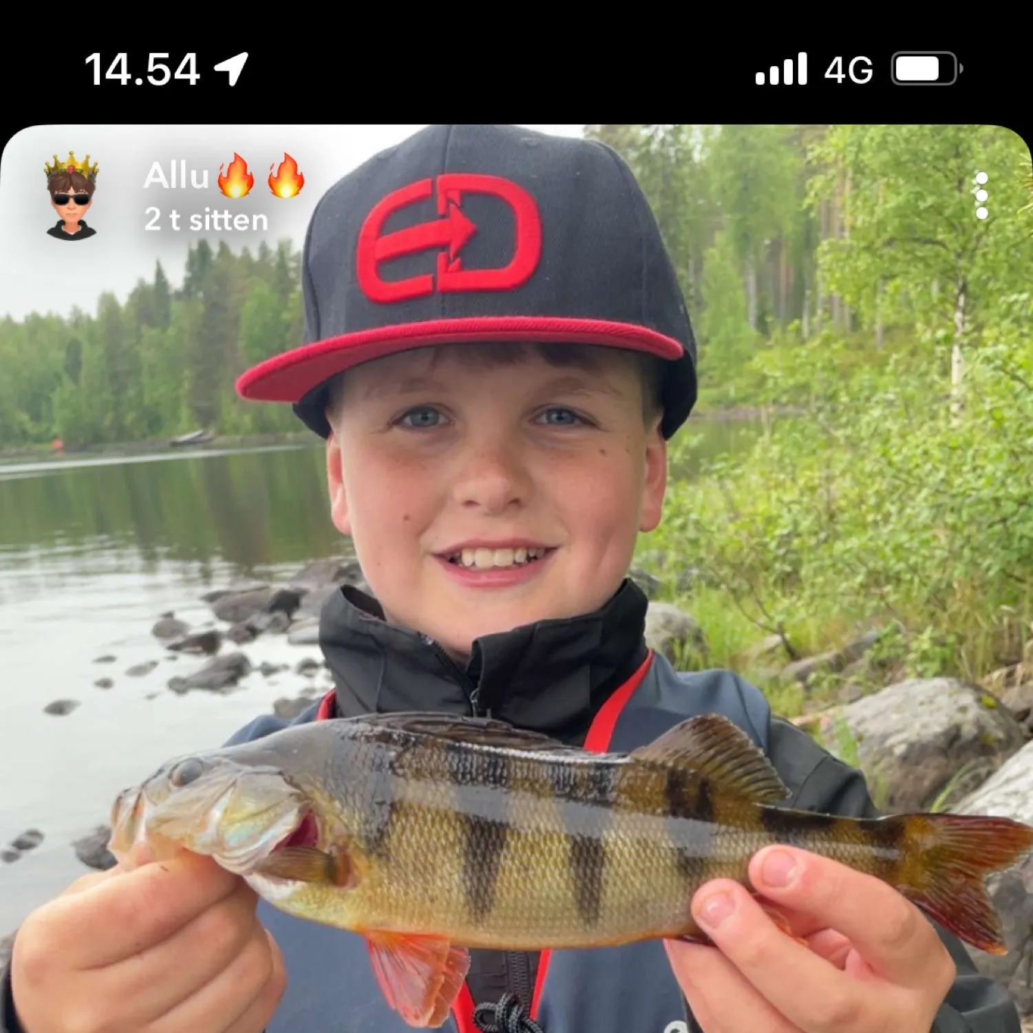 recently logged catches