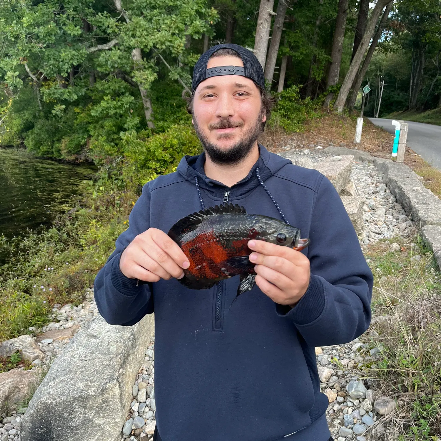 Oscar caught on Fishbrain
