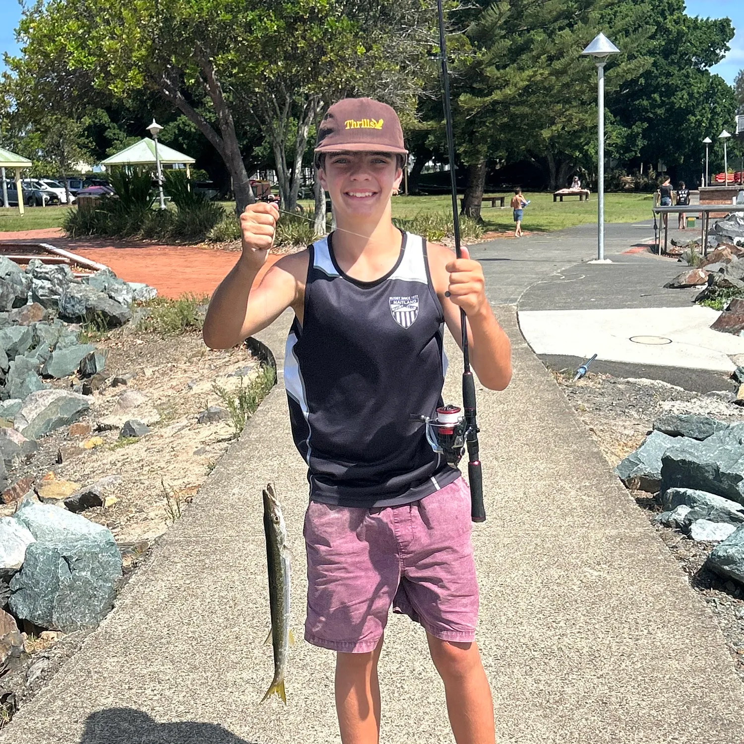 recently logged catches