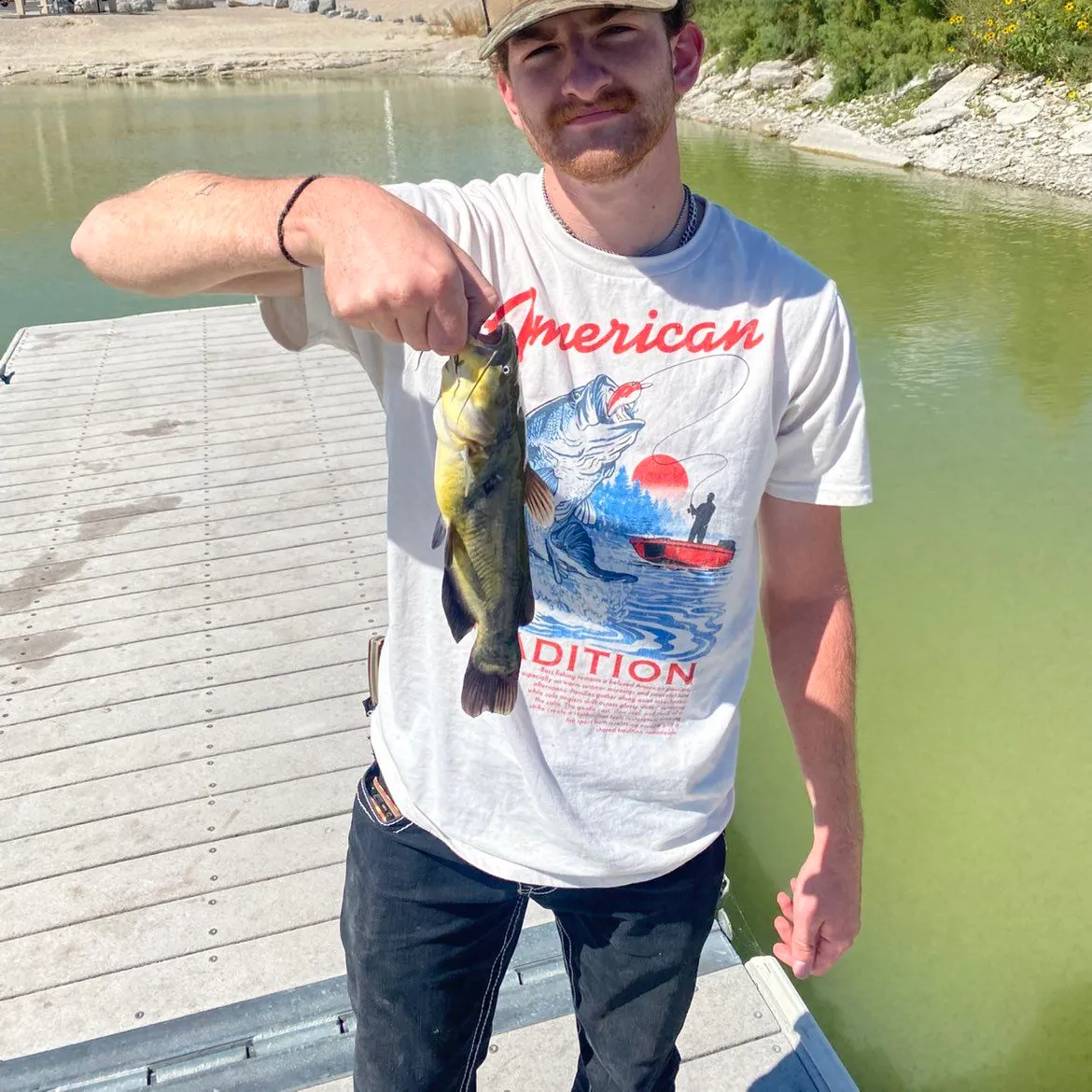 Black bullhead caught on Fishbrain