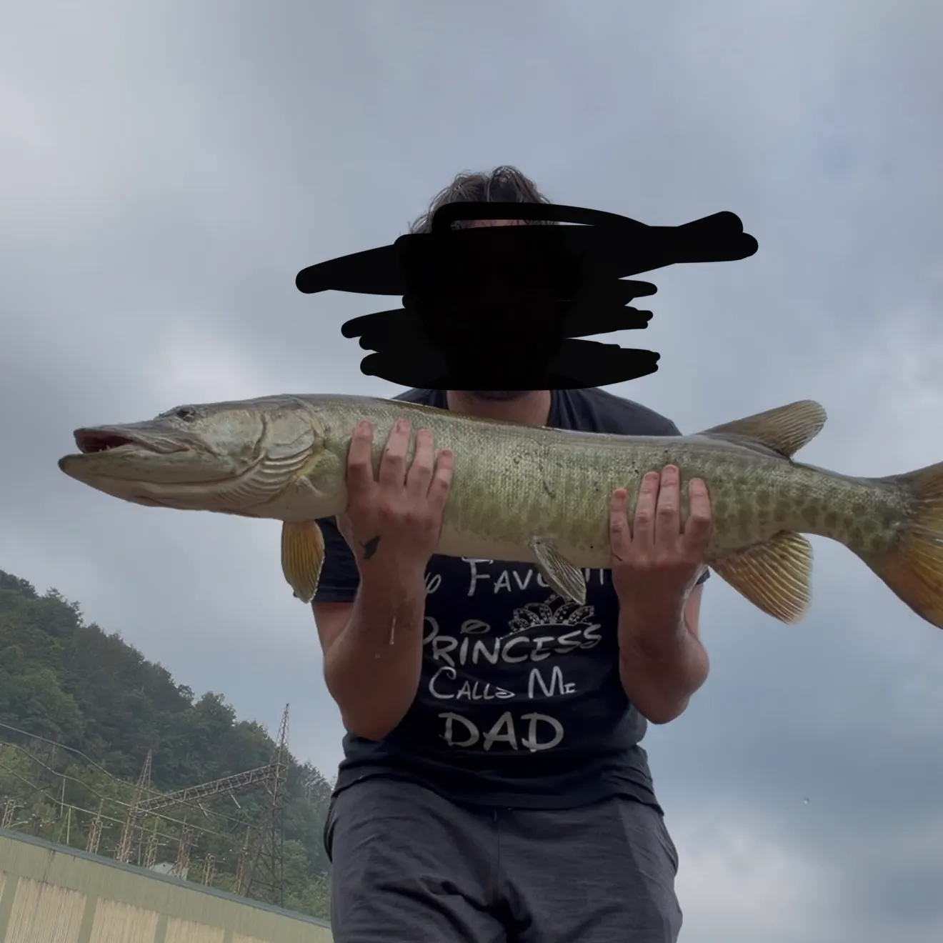 Muskie caught on Fishbrain