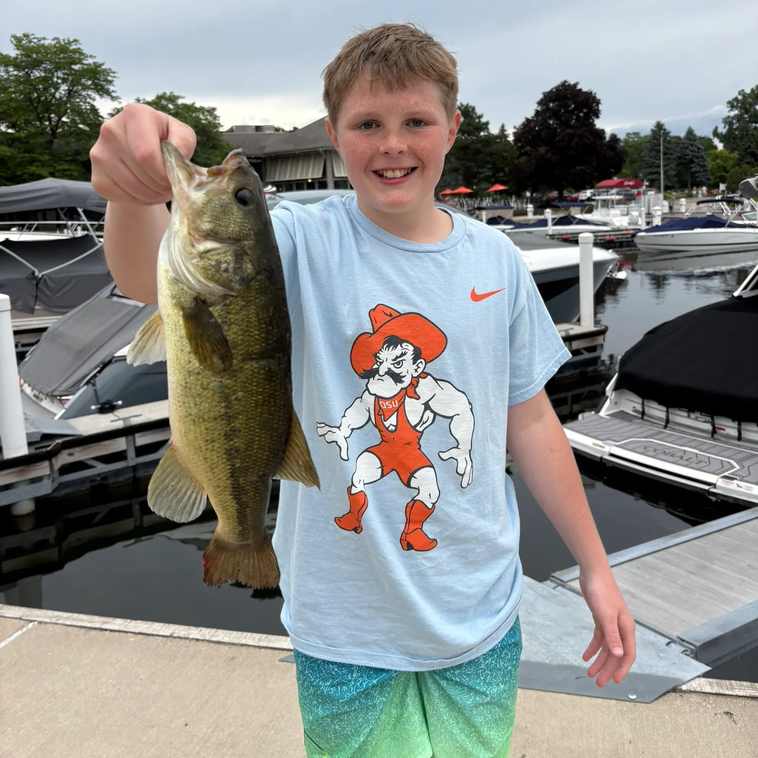 recently logged catches