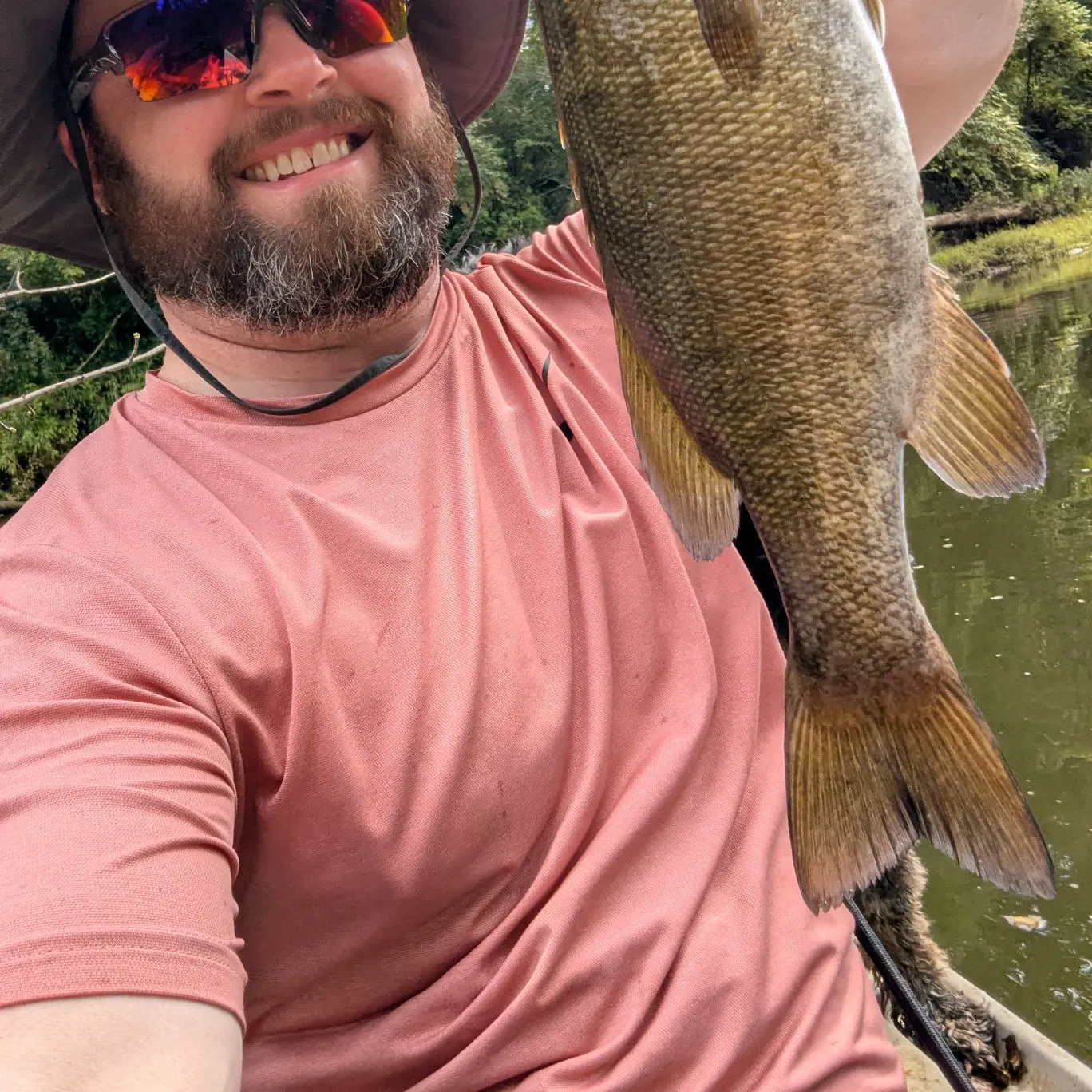 Smallmouth bass caught on Fishbrain