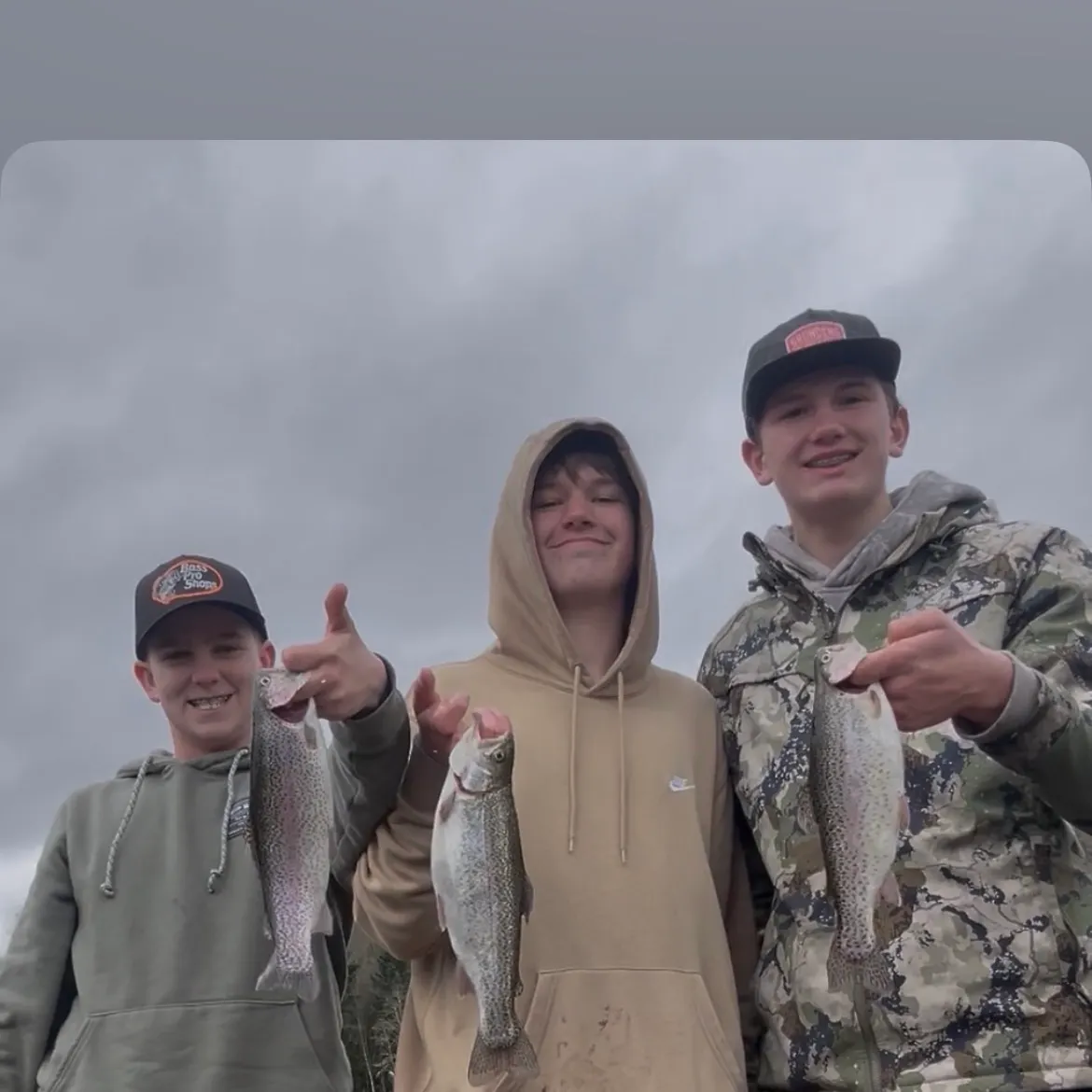 recently logged catches