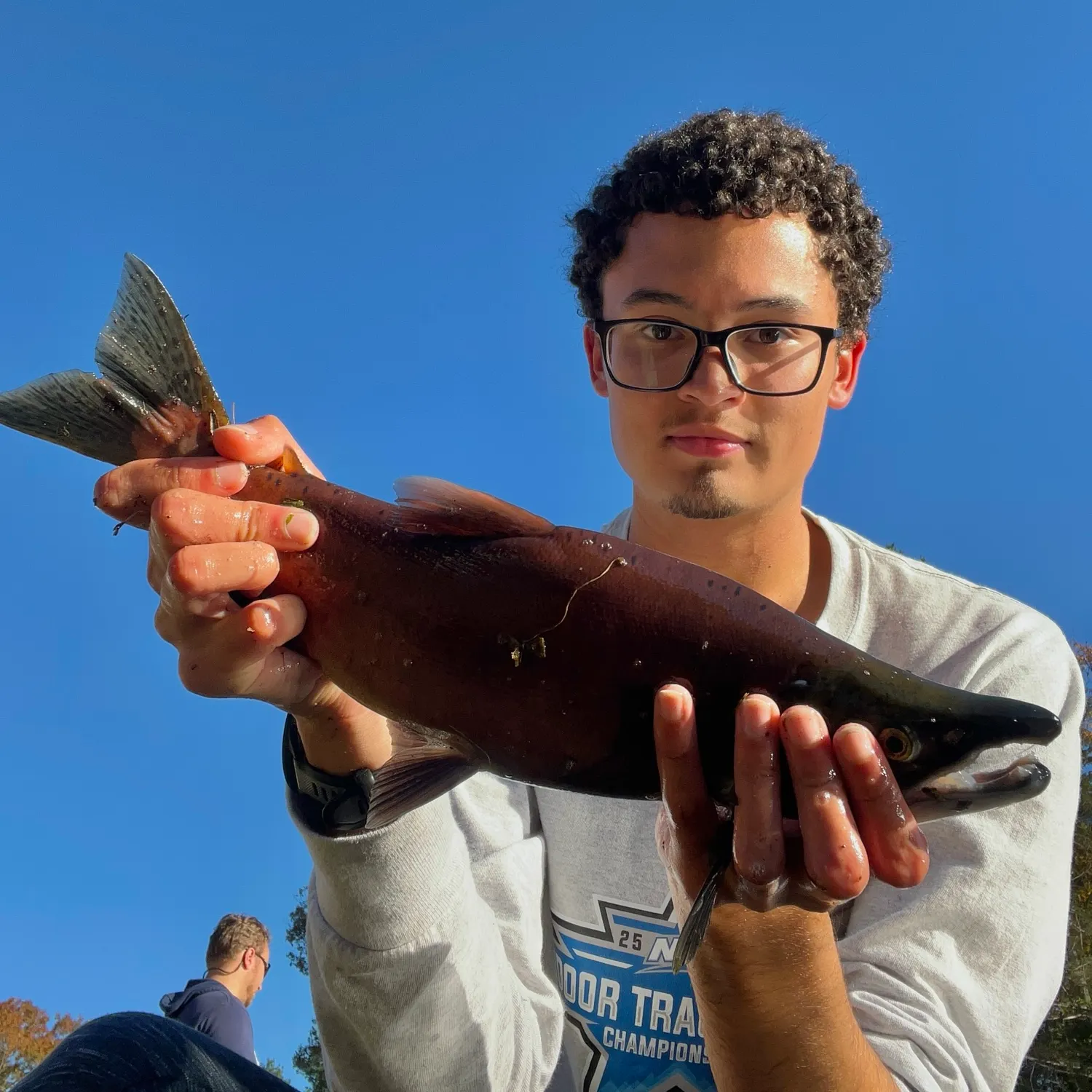 Kokanee salmon caught on Fishbrain