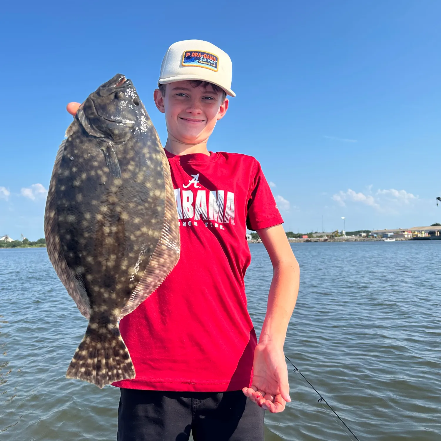 Summer flounder caught on Fishbrain