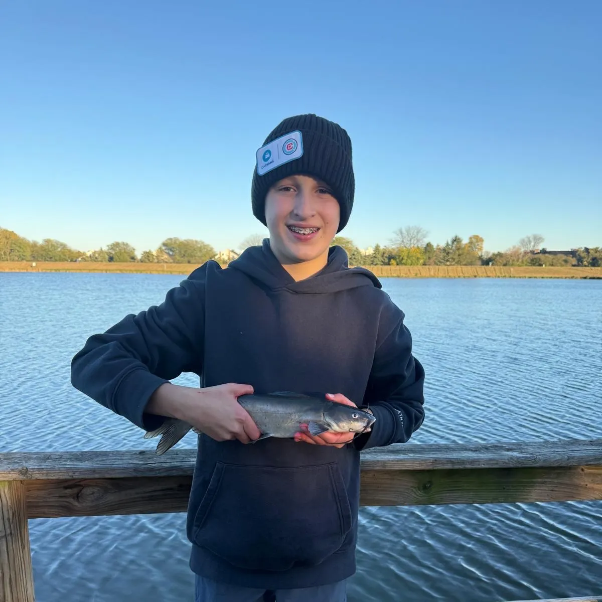 Channel catfish caught on Fishbrain