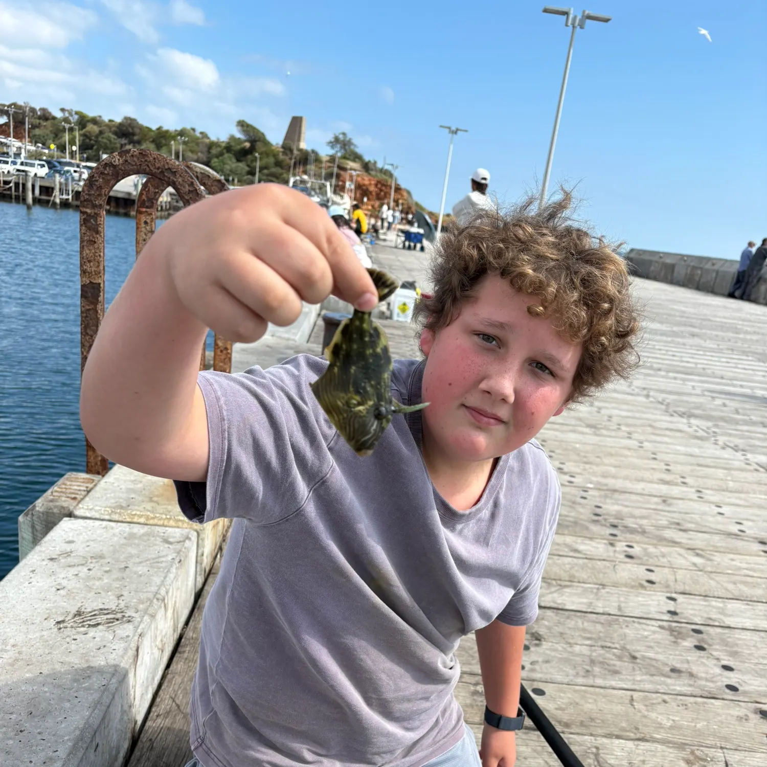 The most recent Black reef leatherjacket catches on Fishbrain