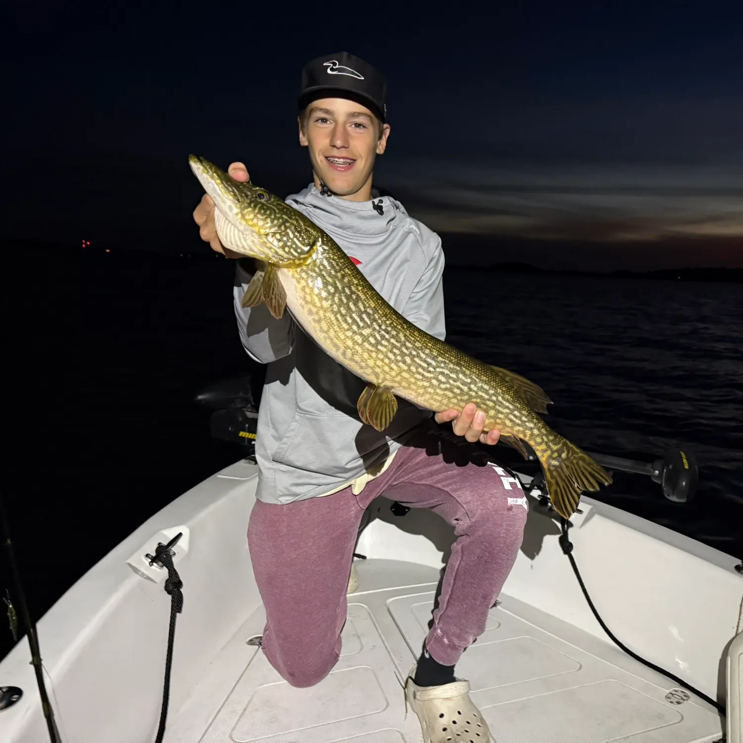 Northern pike caught on Fishbrain