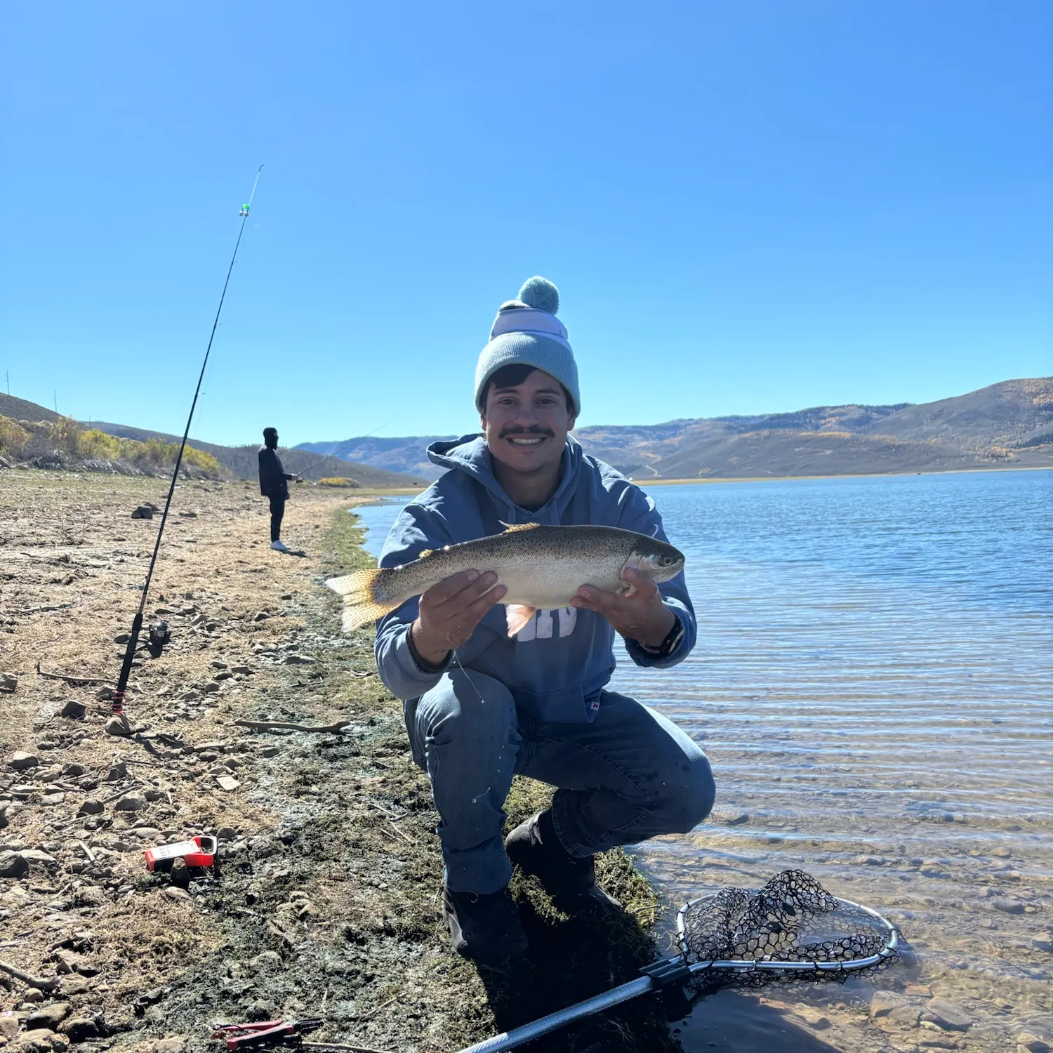 Rainbow trout caught on Fishbrain