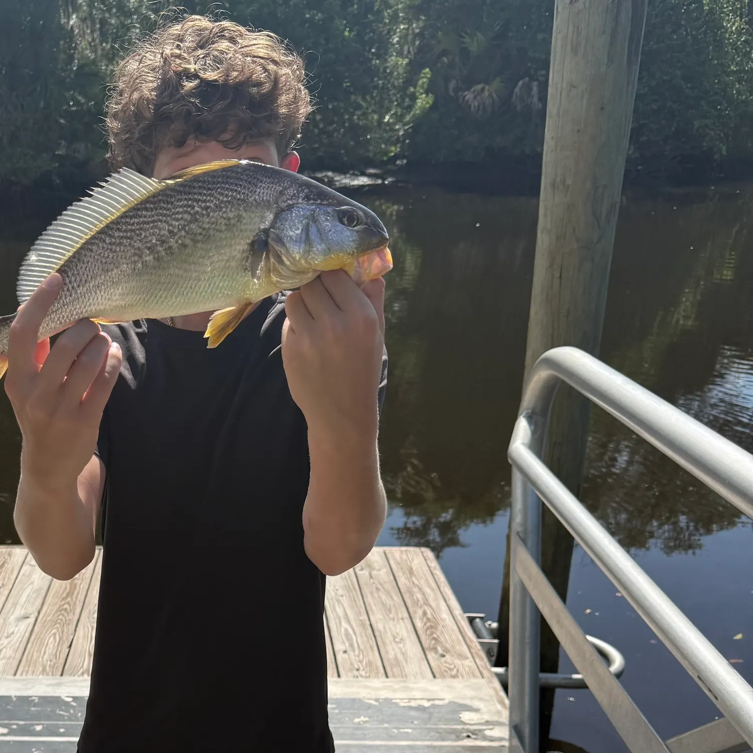 Atlantic croaker caught on Fishbrain