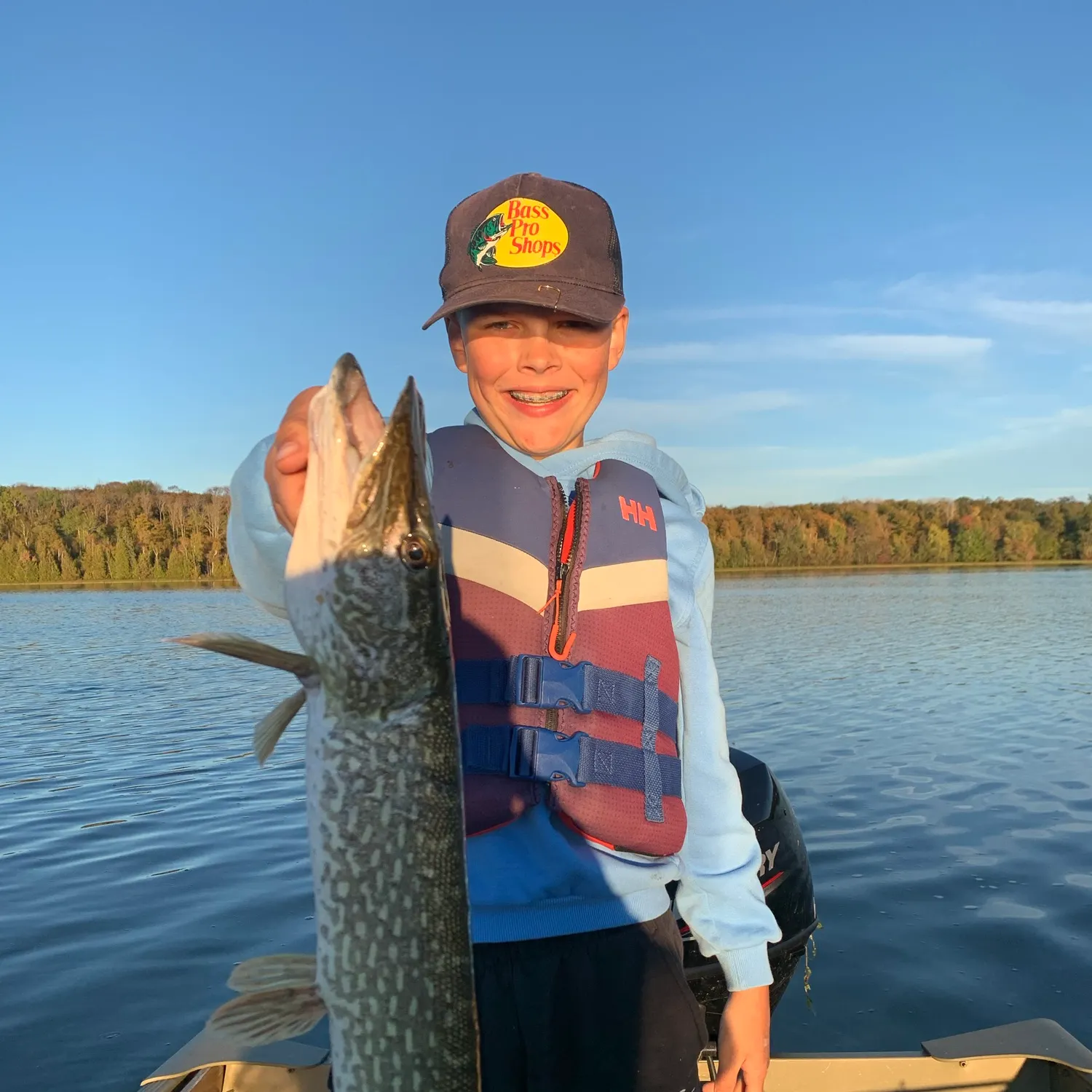Northern pike caught on Fishbrain