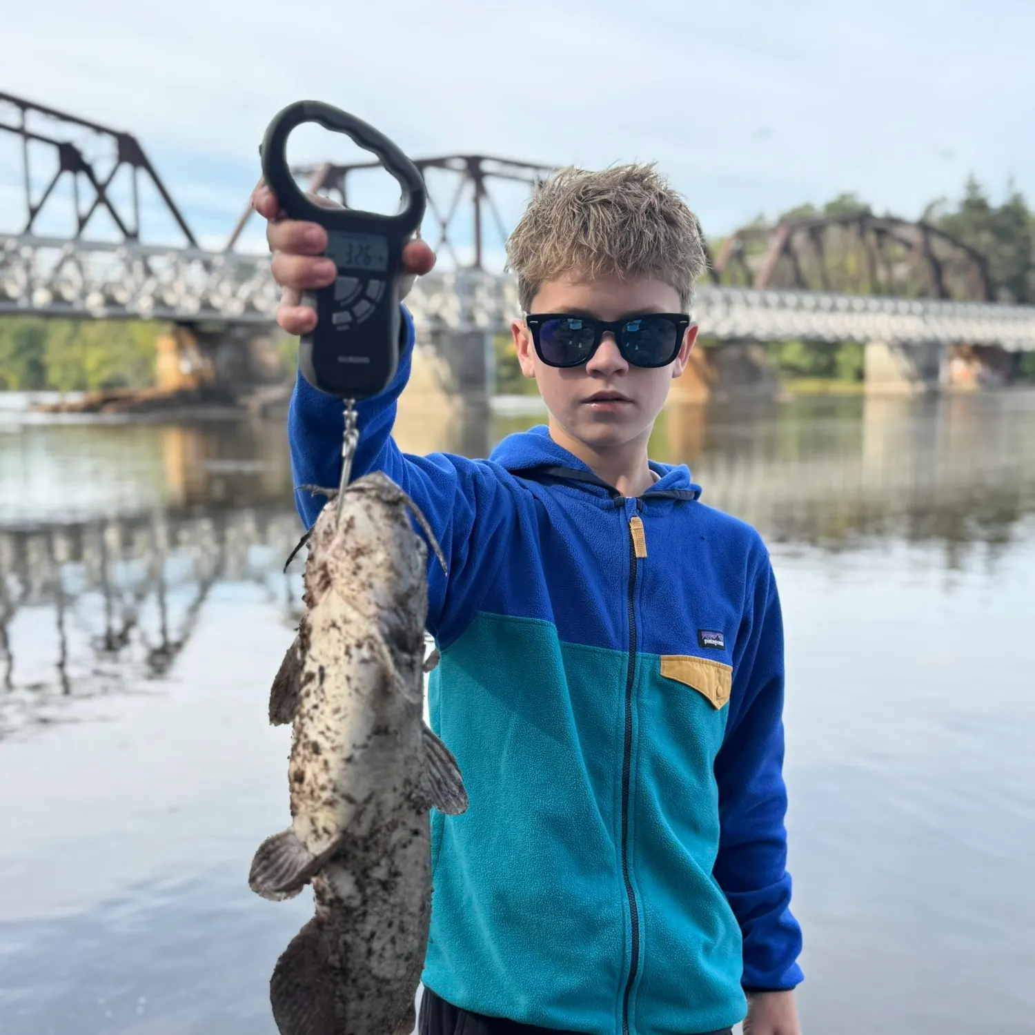 Channel catfish caught on Fishbrain