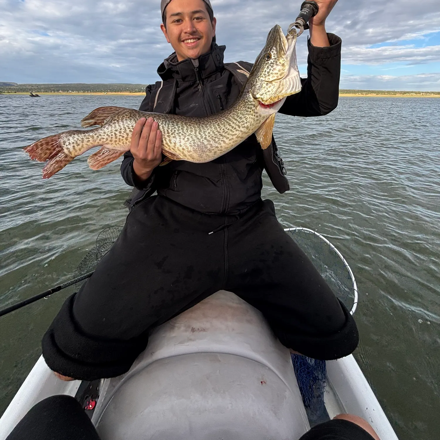 Tiger muskie caught on Fishbrain