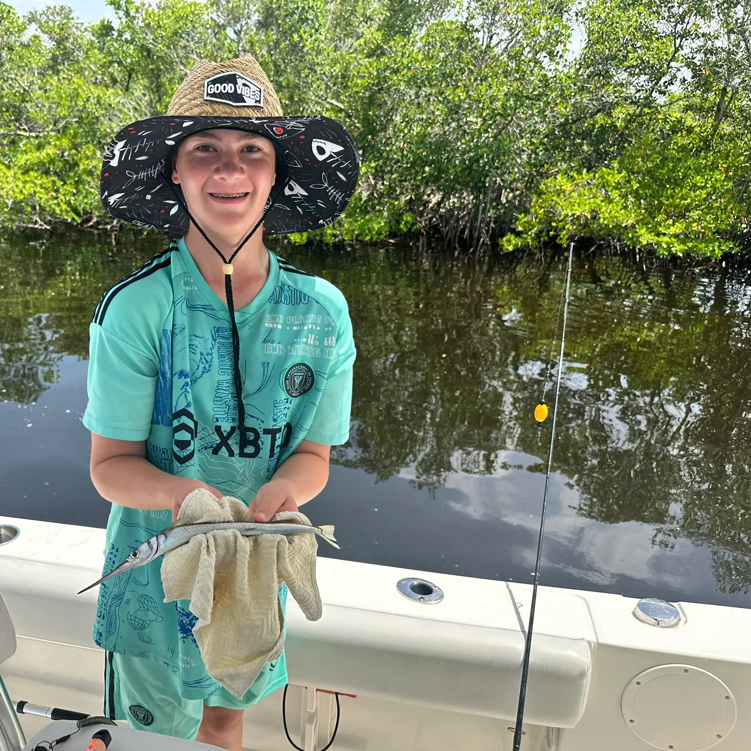 recently logged catches