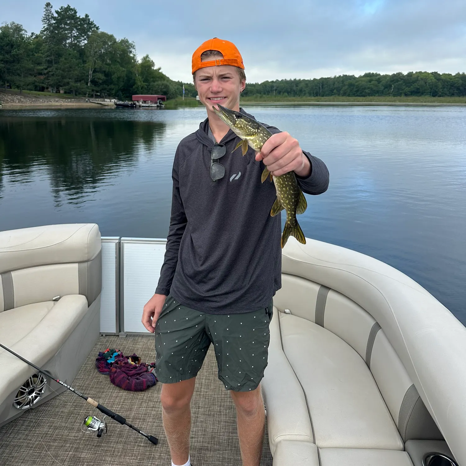 Northern pike caught on Fishbrain