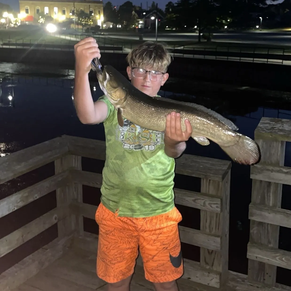 recently logged catches