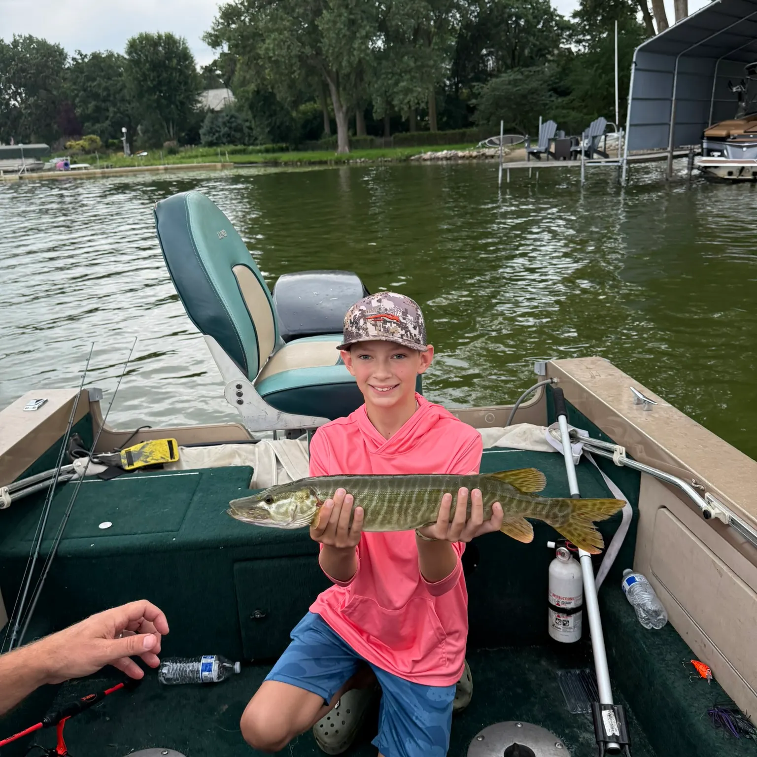 The most recent Tiger muskellunge catches on Fishbrain