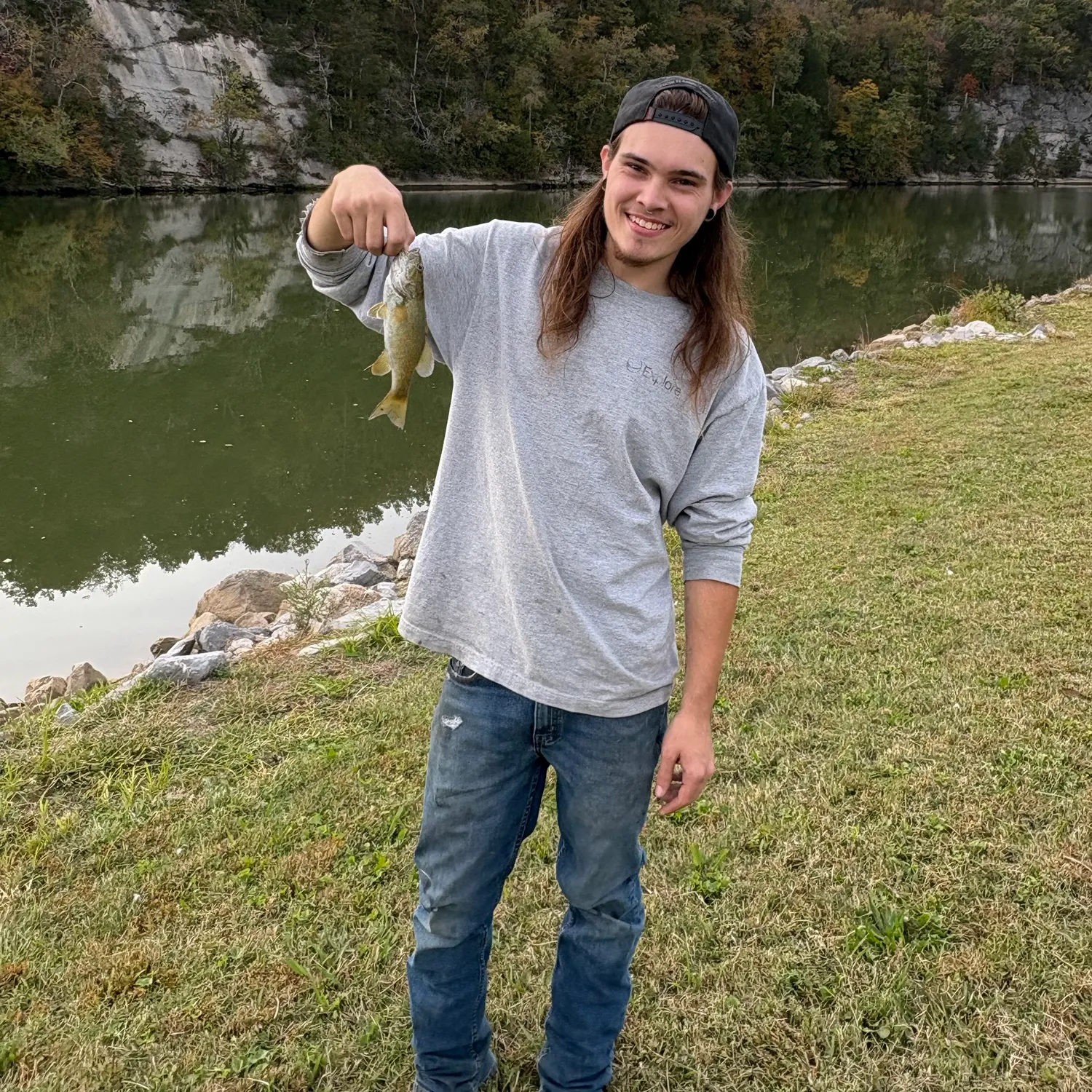Smallmouth bass caught on Fishbrain