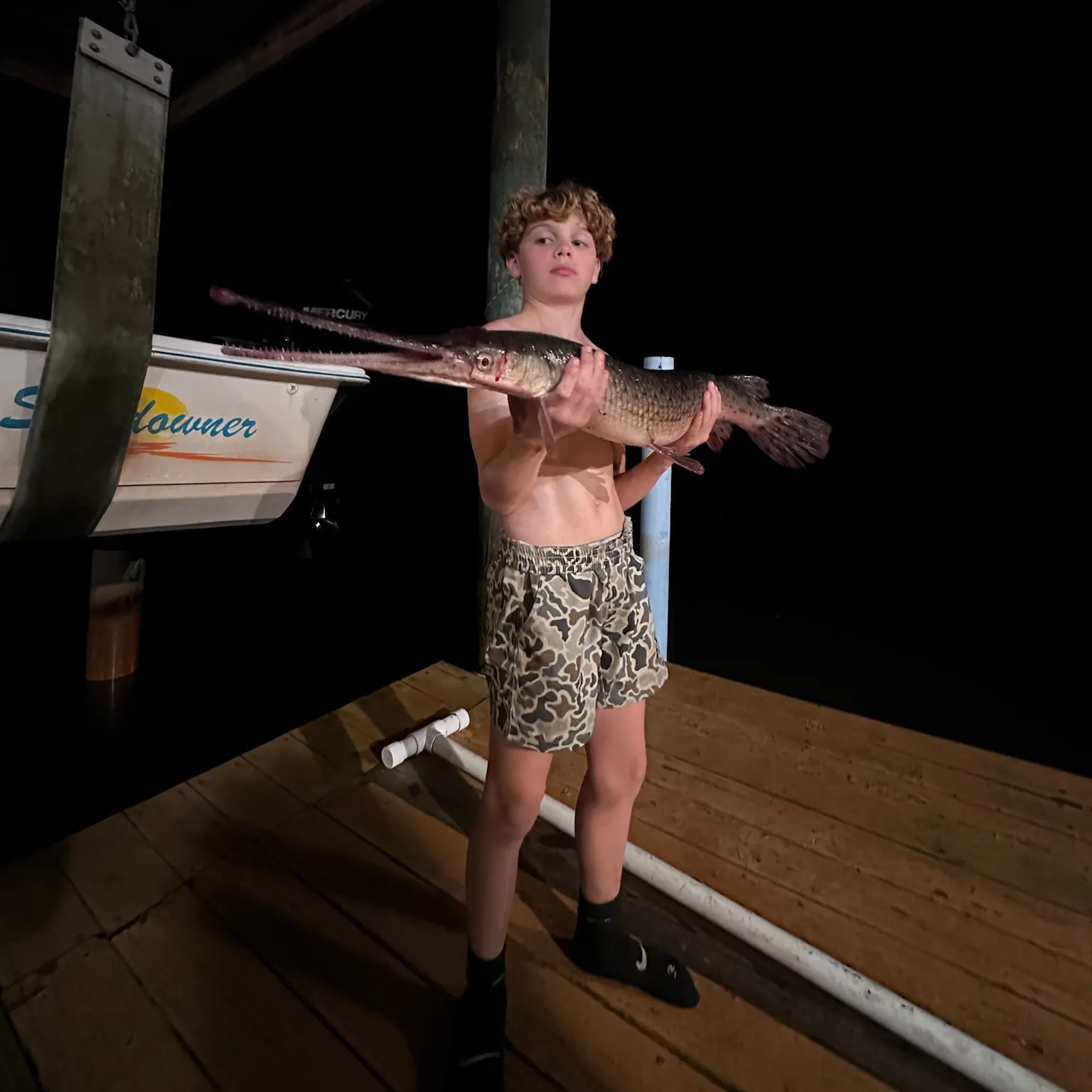 The most recent Longnose gar catches on Fishbrain