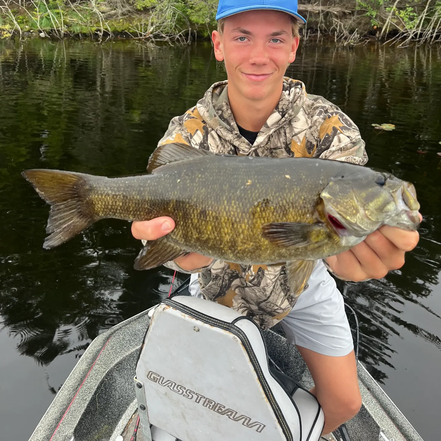 Smallmouth bass caught on Fishbrain