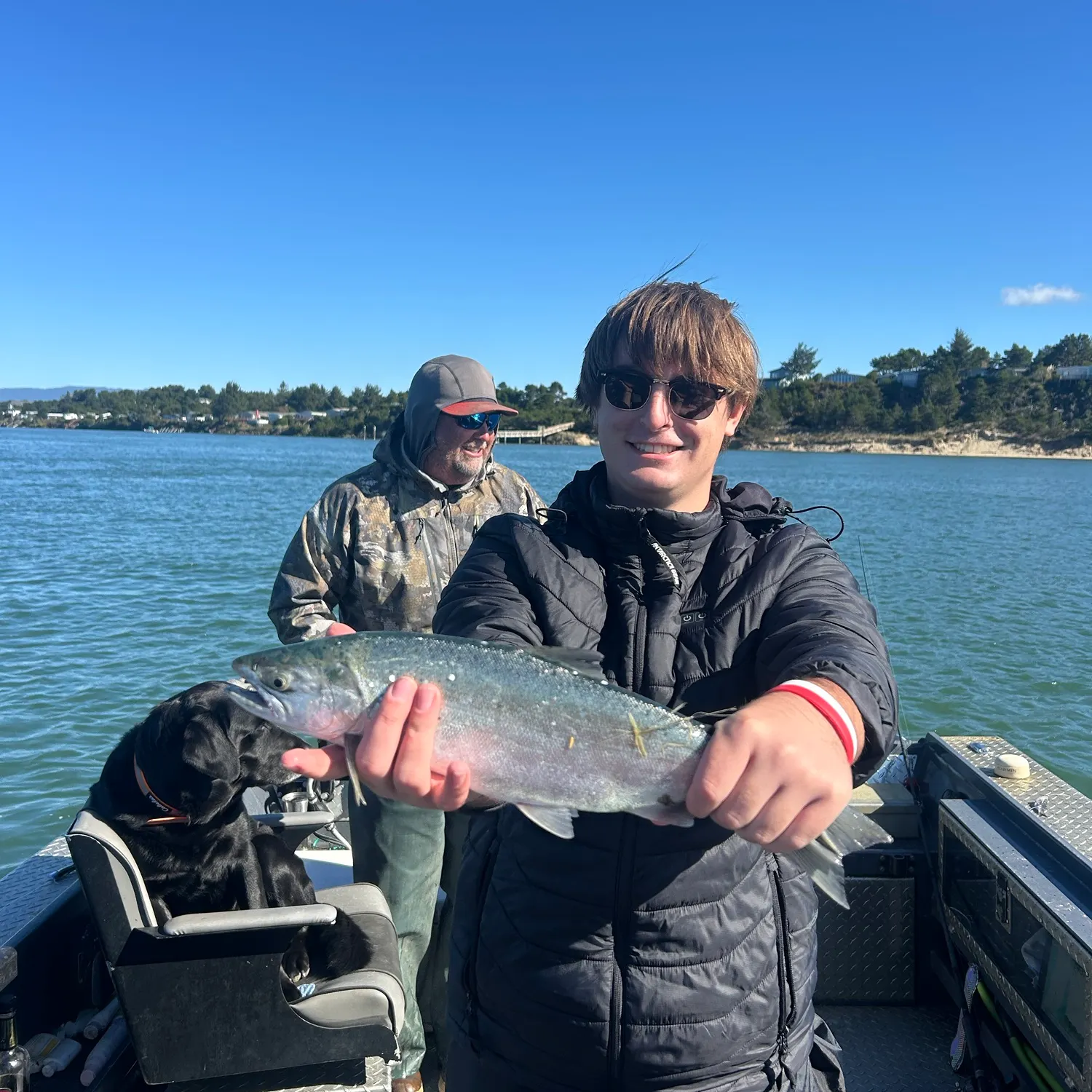 Coho salmon caught on Fishbrain