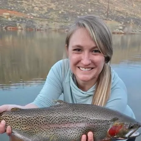 Rainbow trout caught on Fishbrain