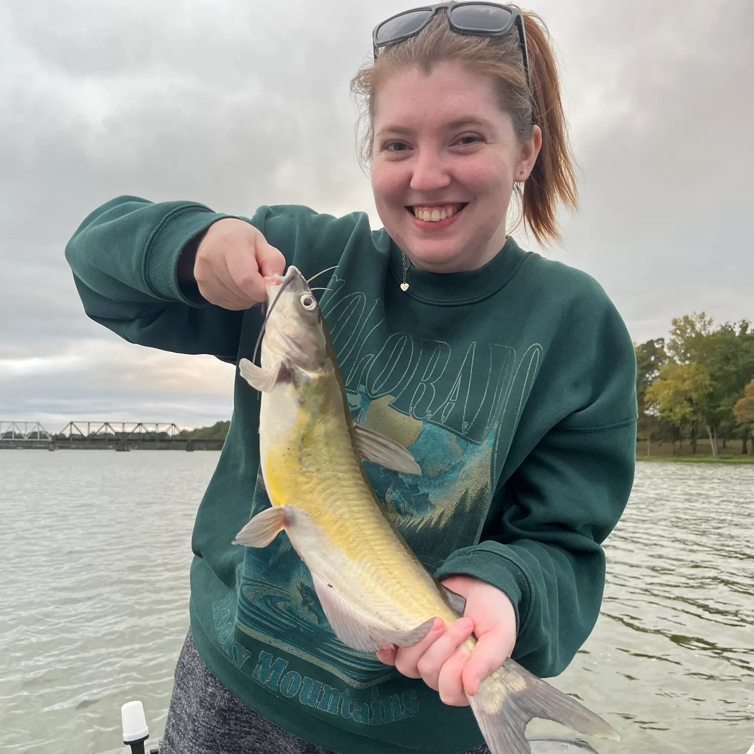 Channel catfish caught on Fishbrain