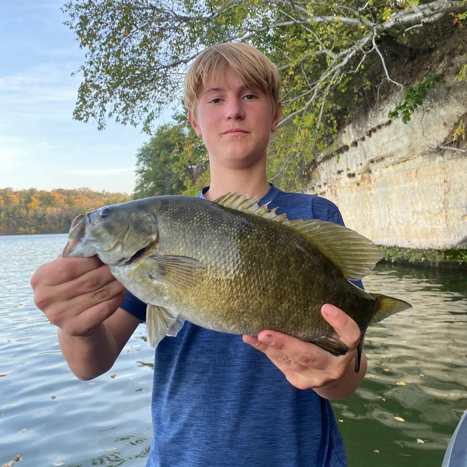 Smallmouth bass caught on Fishbrain