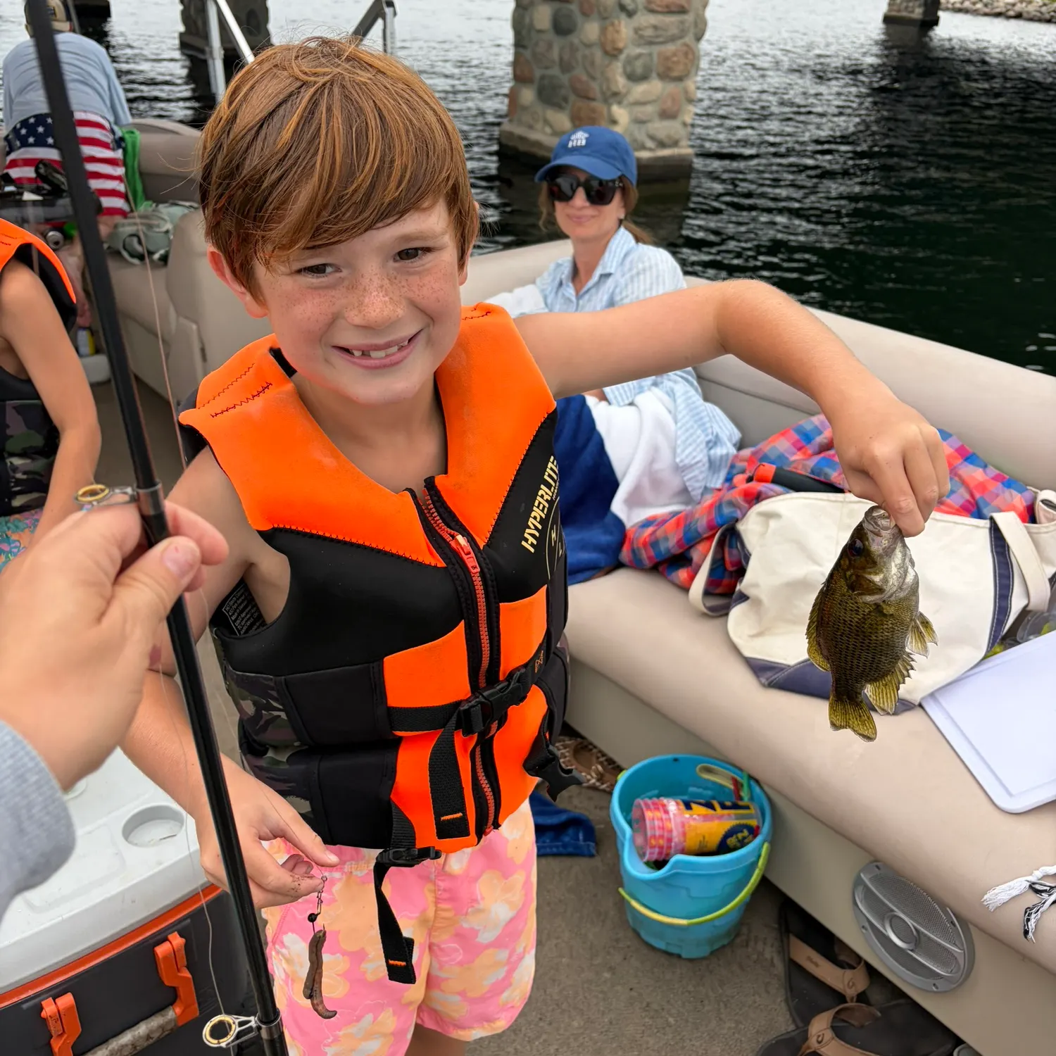 Rock bass caught on Fishbrain