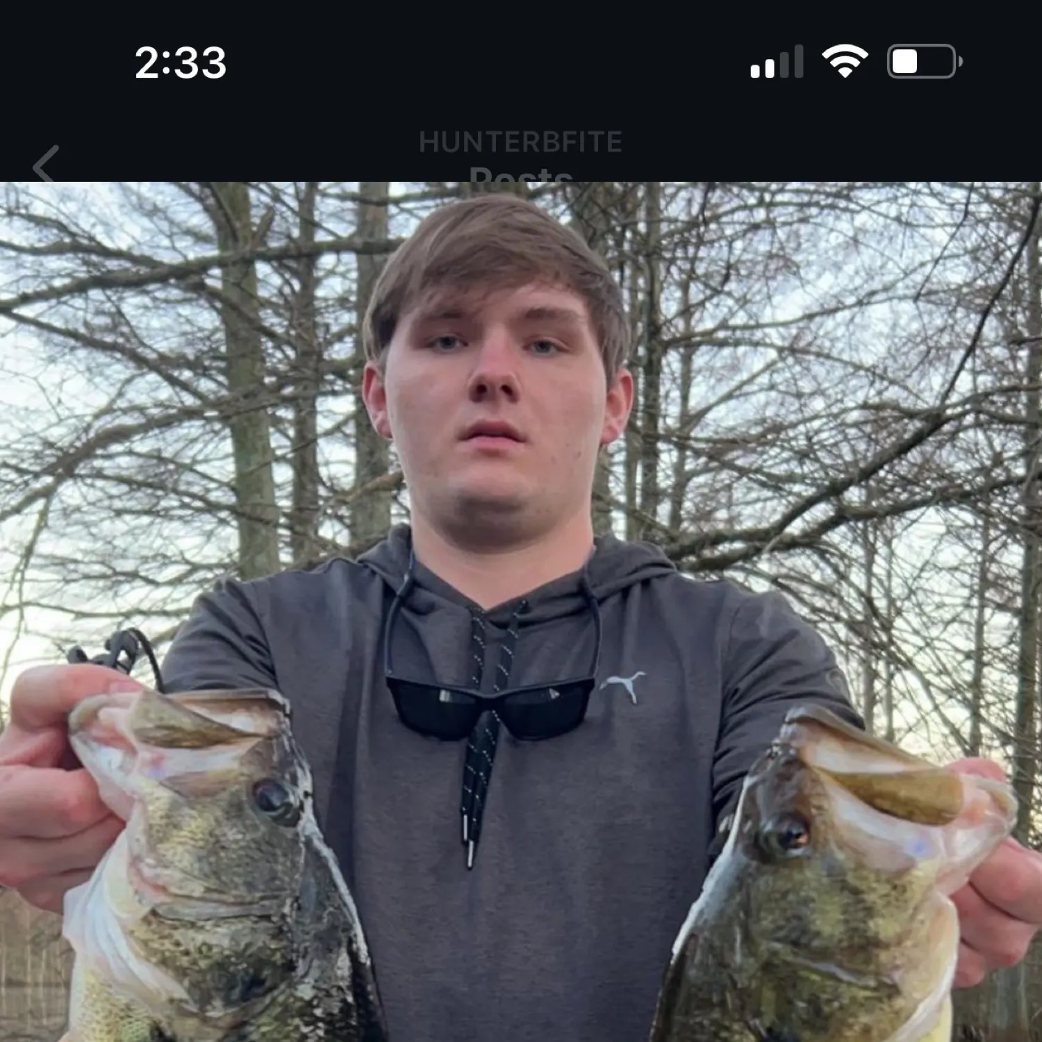 recently logged catches