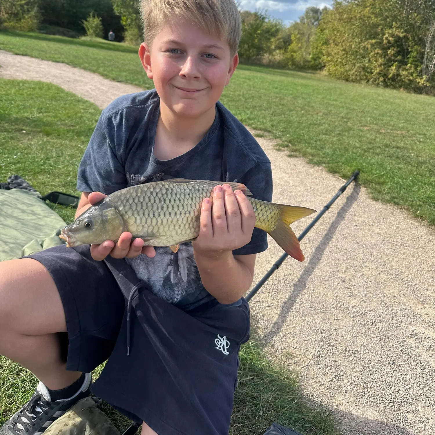 Common carp caught on Fishbrain