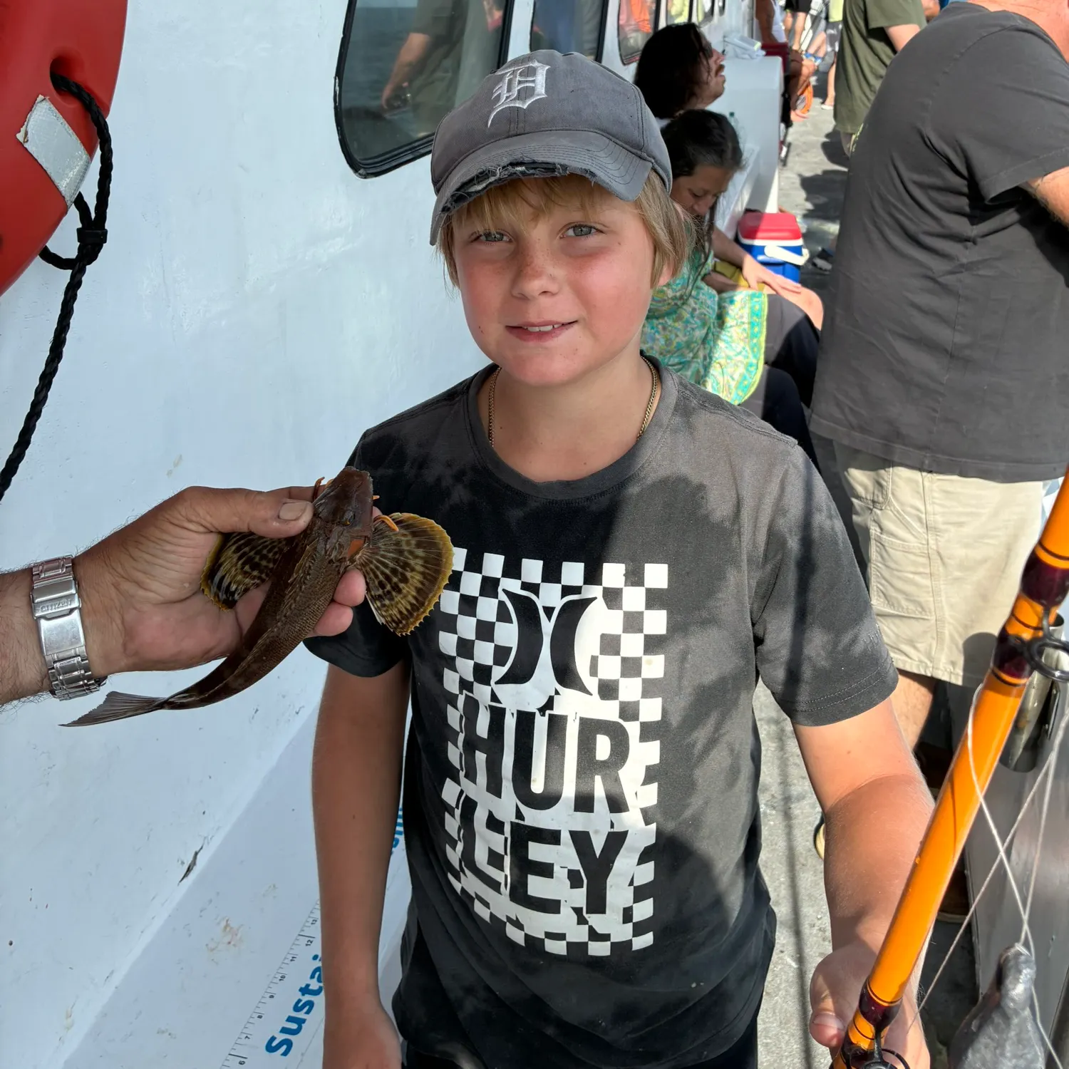 recently logged catches