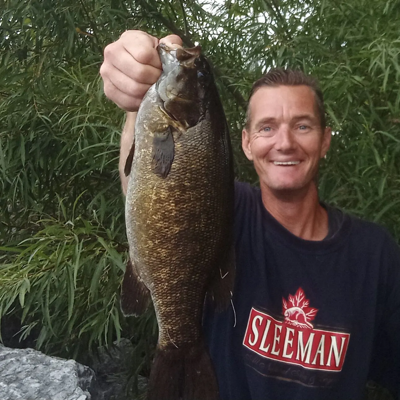Smallmouth bass caught on Fishbrain