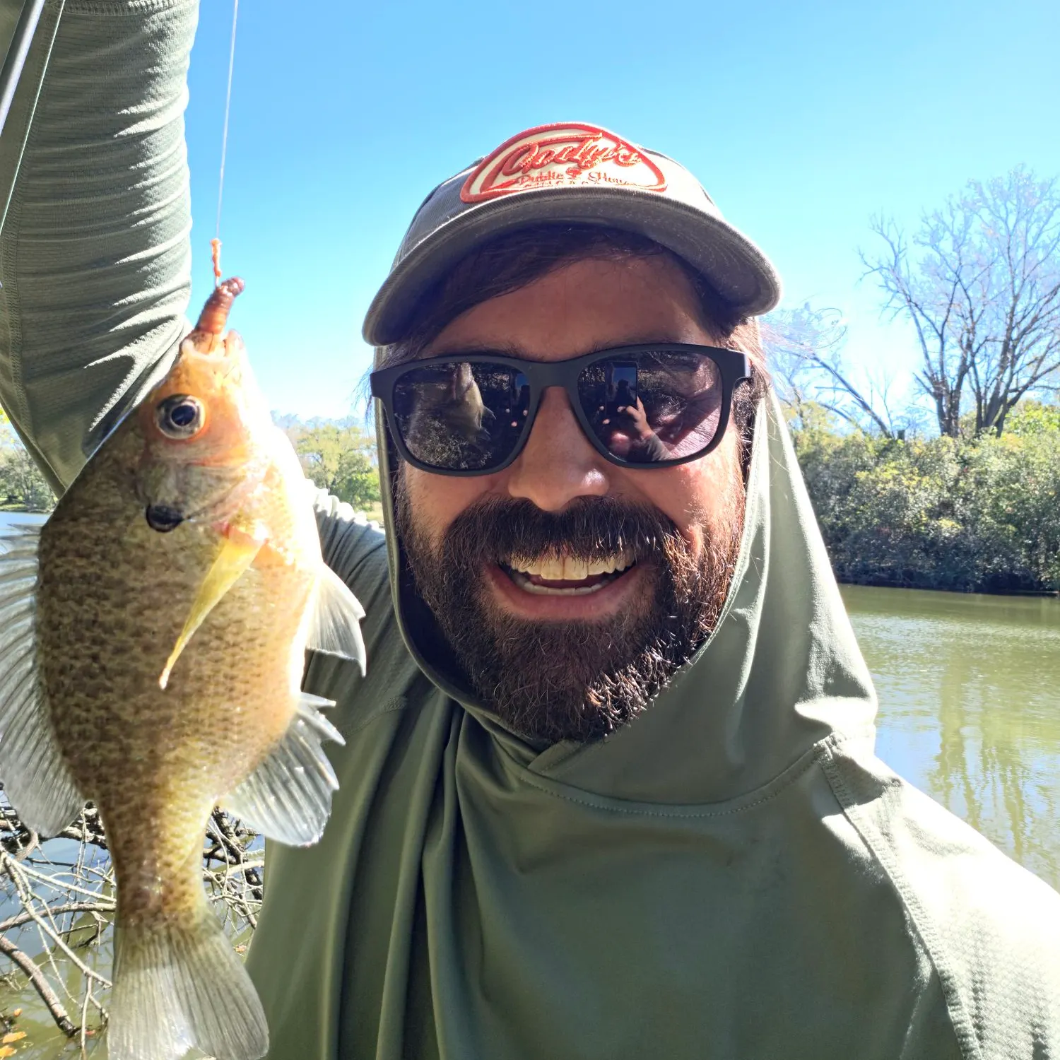 Bluegill caught on Fishbrain