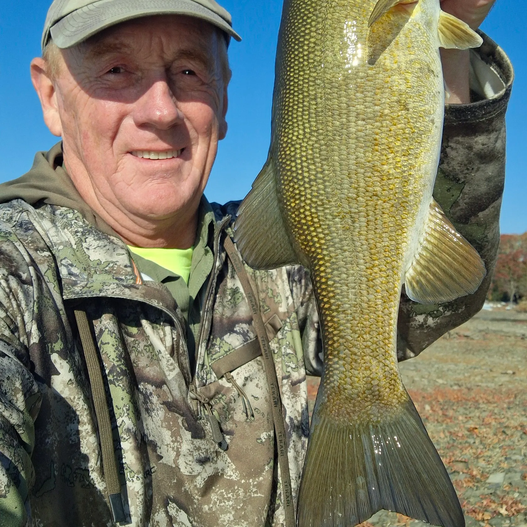 Smallmouth bass caught on Fishbrain
