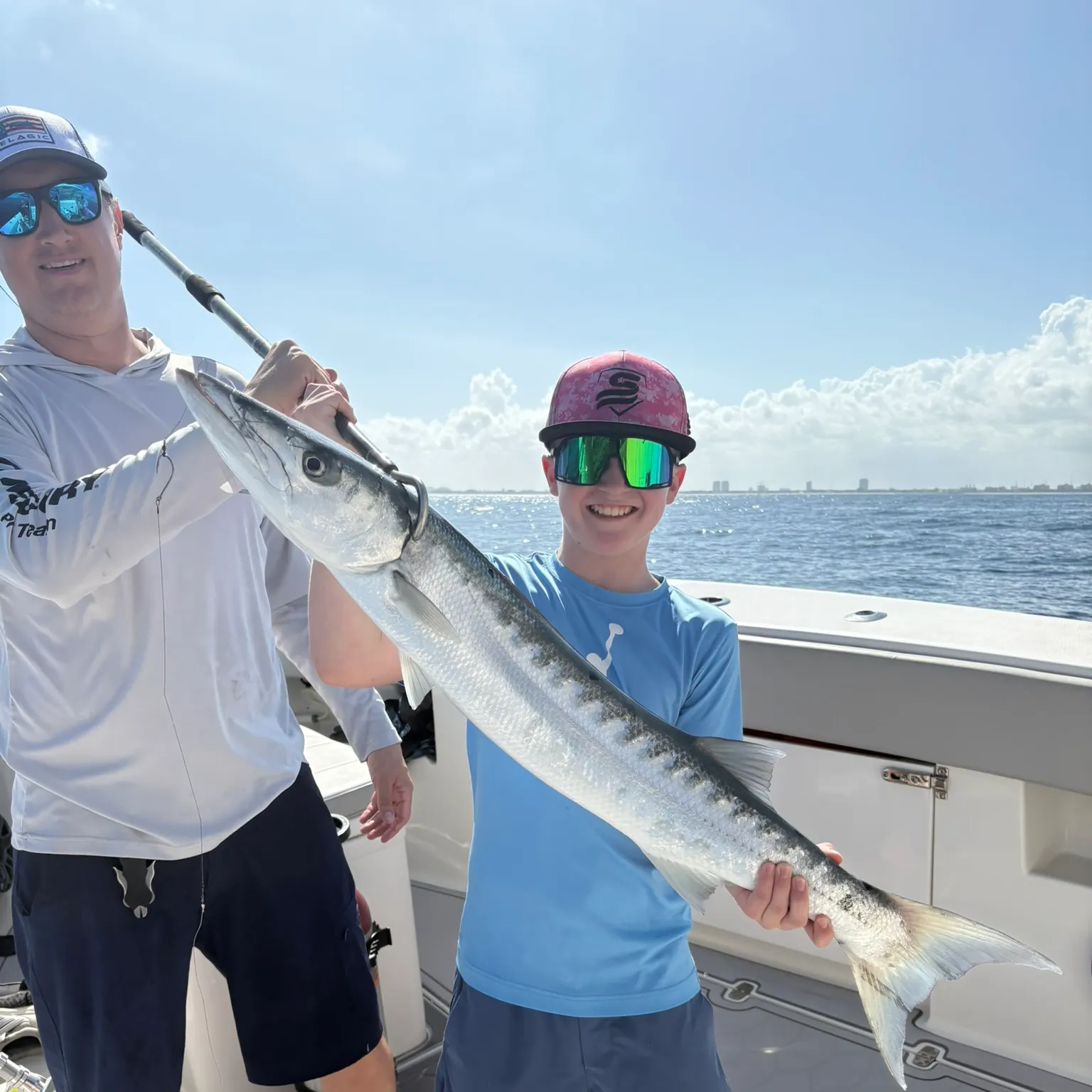 The most recent Great barracuda catches on Fishbrain