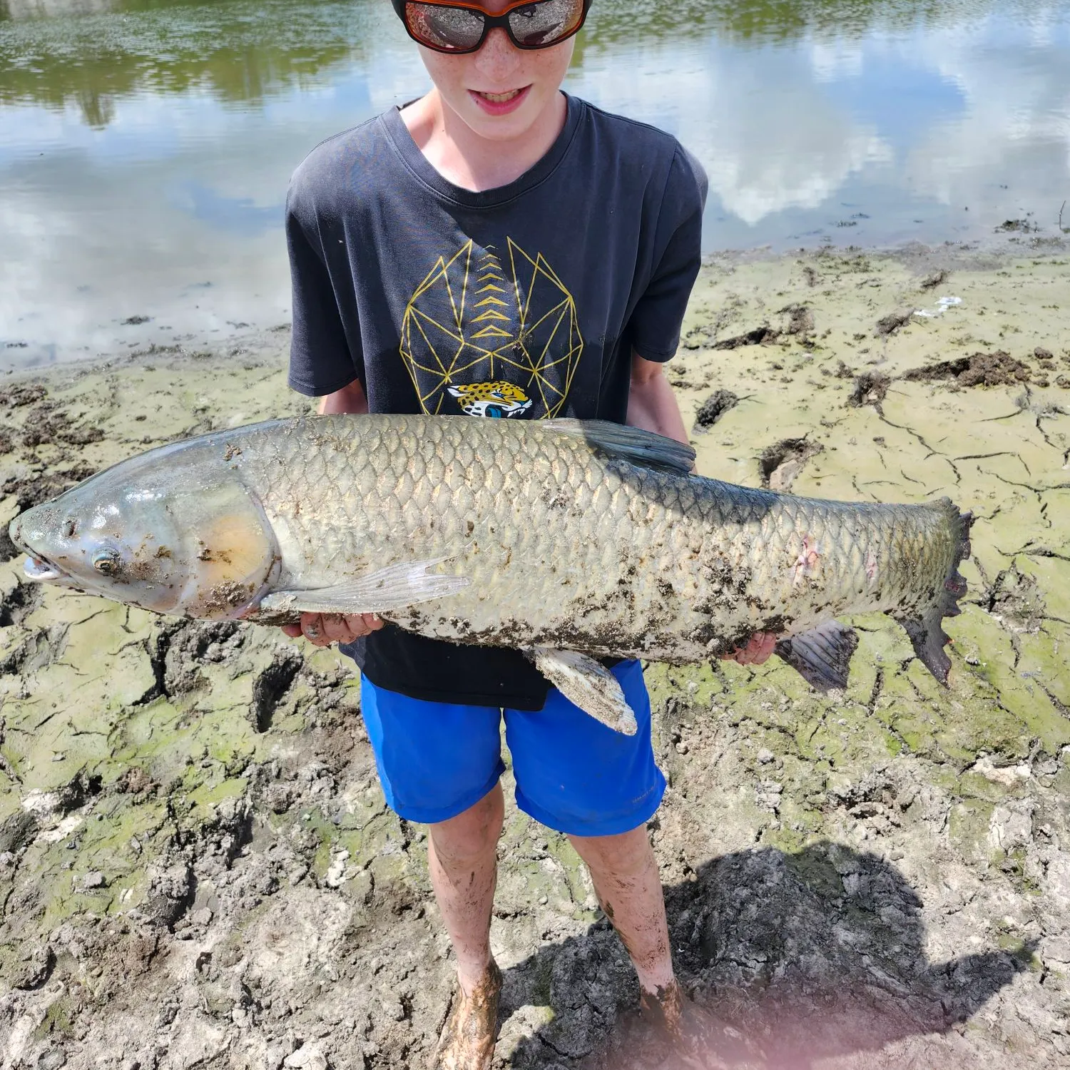 Grass carp caught on Fishbrain