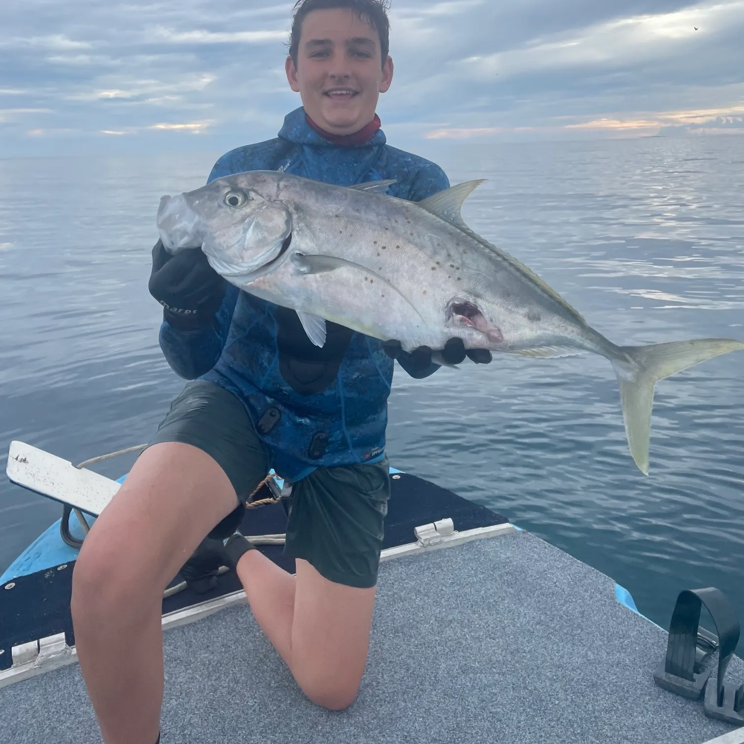 The most recent Yellowspotted trevally catches on Fishbrain